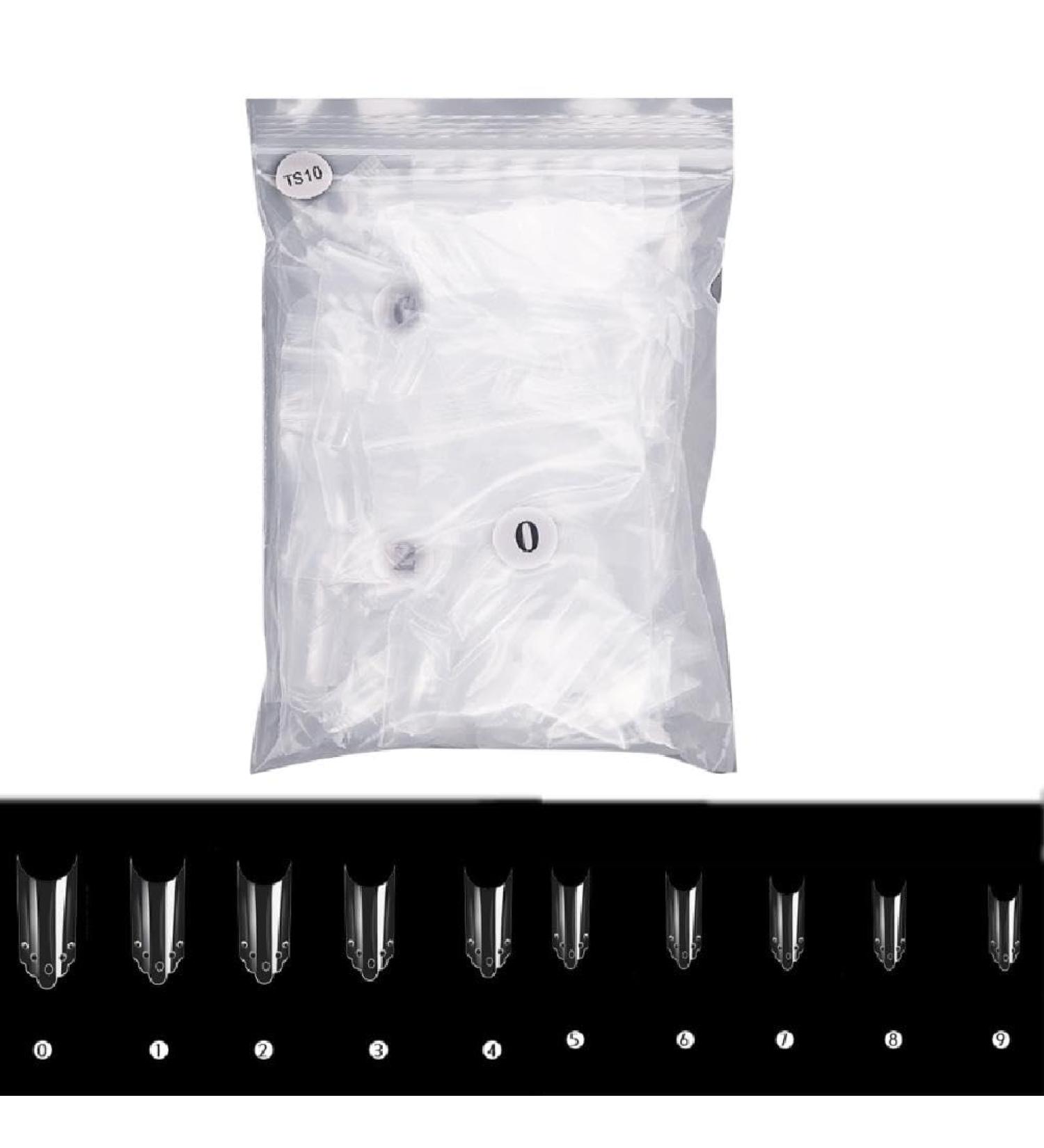 500Pieces Fake Nails Hollow Nail Tip Press On Nails Artificial Nails Full Cover Resin Fake Nails for Women Girls Nail Decorations Nail Accessories Manicure Tools DIY Nail Art - Buy Online on GoSupps.com