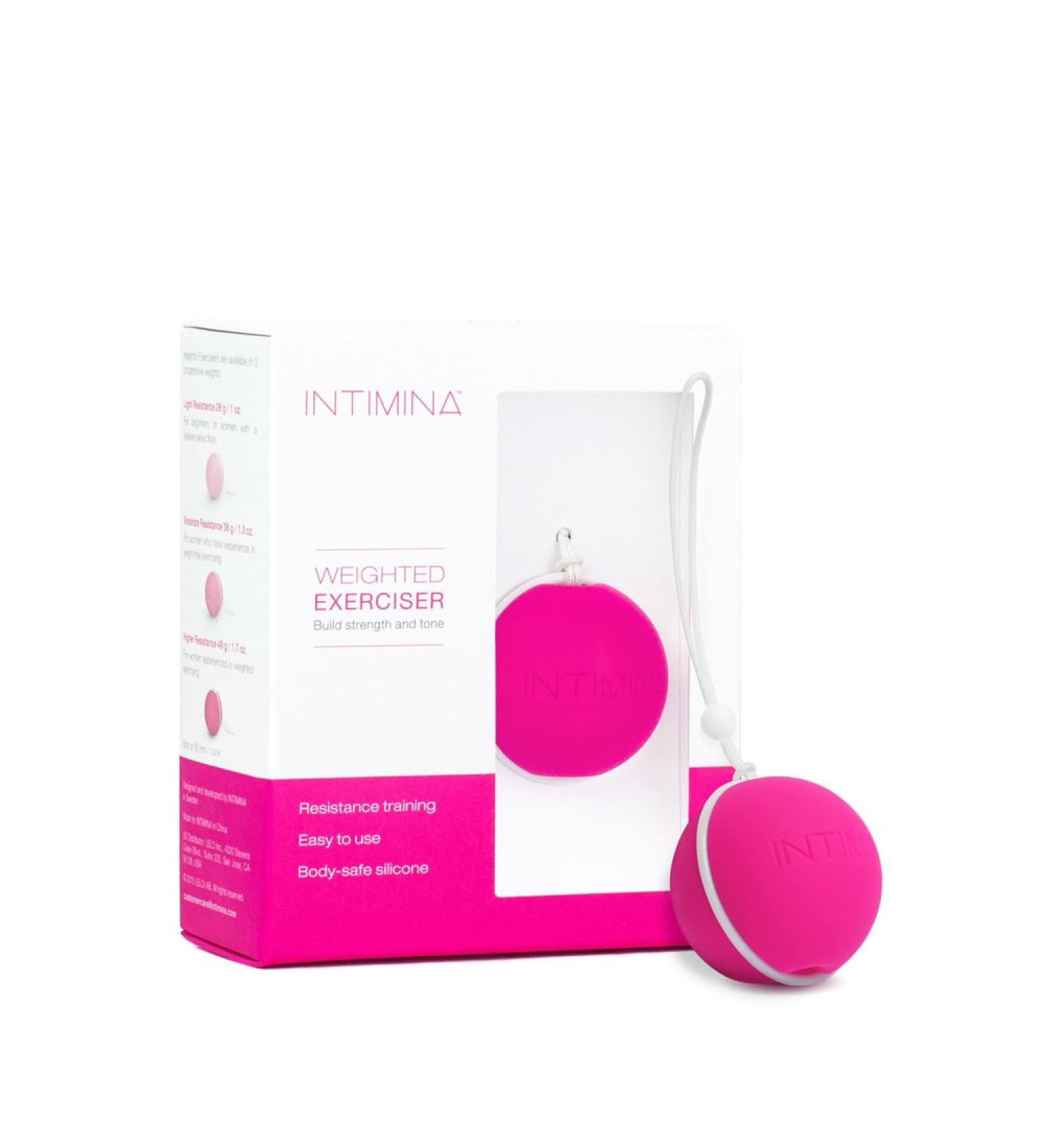 INTIMINA Kegel Exerciser Laselle 48G - Strengthen Pelvic Floor International Shipping Available - Buy Online on GoSupps.com