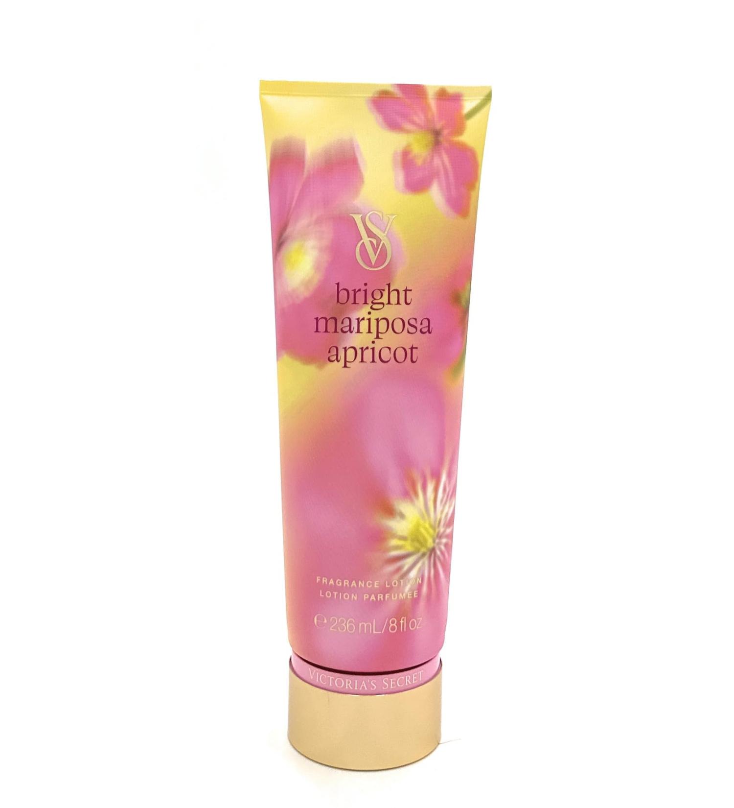 Victoria's Secret Fragrance Lotion Bright Mariposa Apricot 8.0 Fl Oz