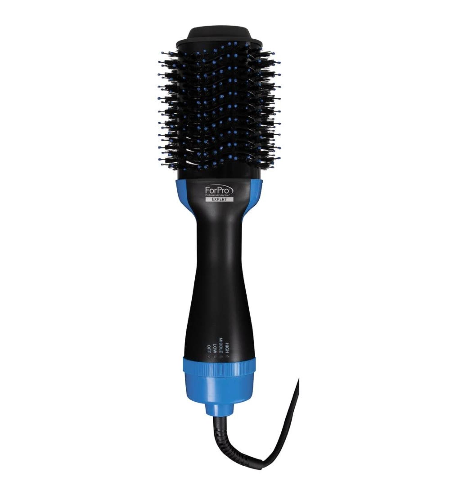 ForPro Professional All-in-One Hair Dryer & Volumizer Hot Air Brush - Tourmaline Technology for Straightening Smoothing & Frizz Control - Buy Online on GoSupps.com
