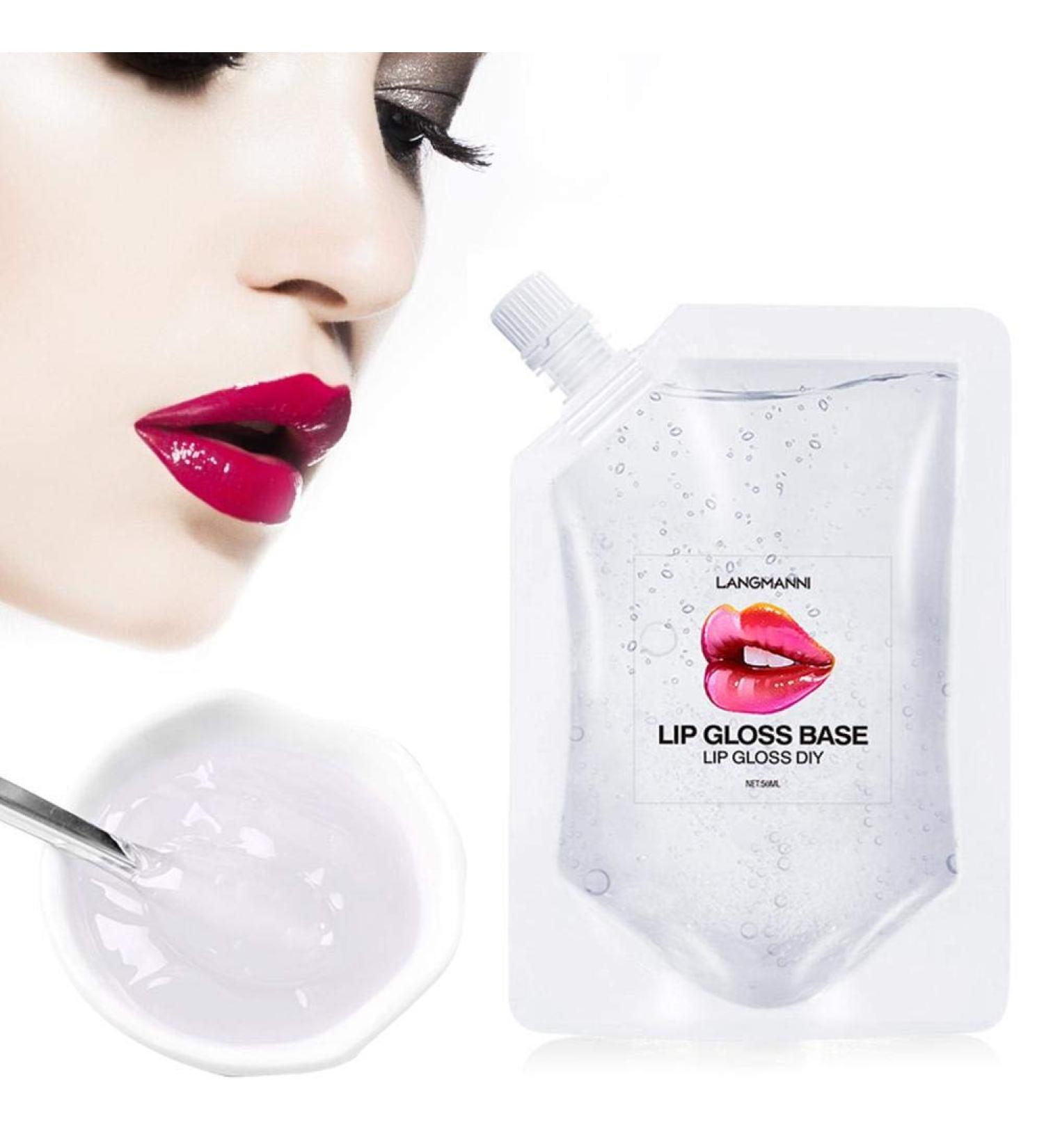 Stronrive Lip Gloss Base - Moisturizing DIY Lip Gloss & Lip Balm Oil - Premium 50L for Handmade Products - Buy Online on GoSupps.com