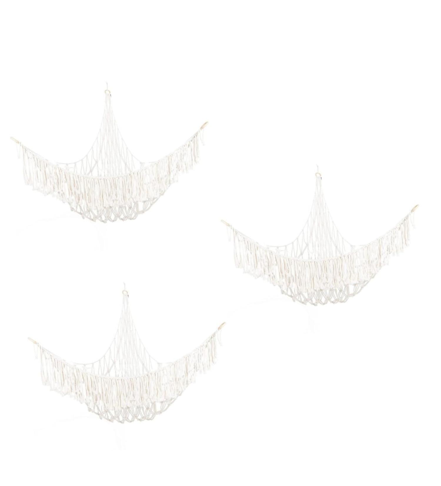 Beaupretty 3-Stand Macrame Storage Hammock for Yoga Balls - Unique Christmas Gift & Home Decor for Sports Enthusiasts | Bohemian Style for Corner Spaces - Buy Online on GoSupps.com