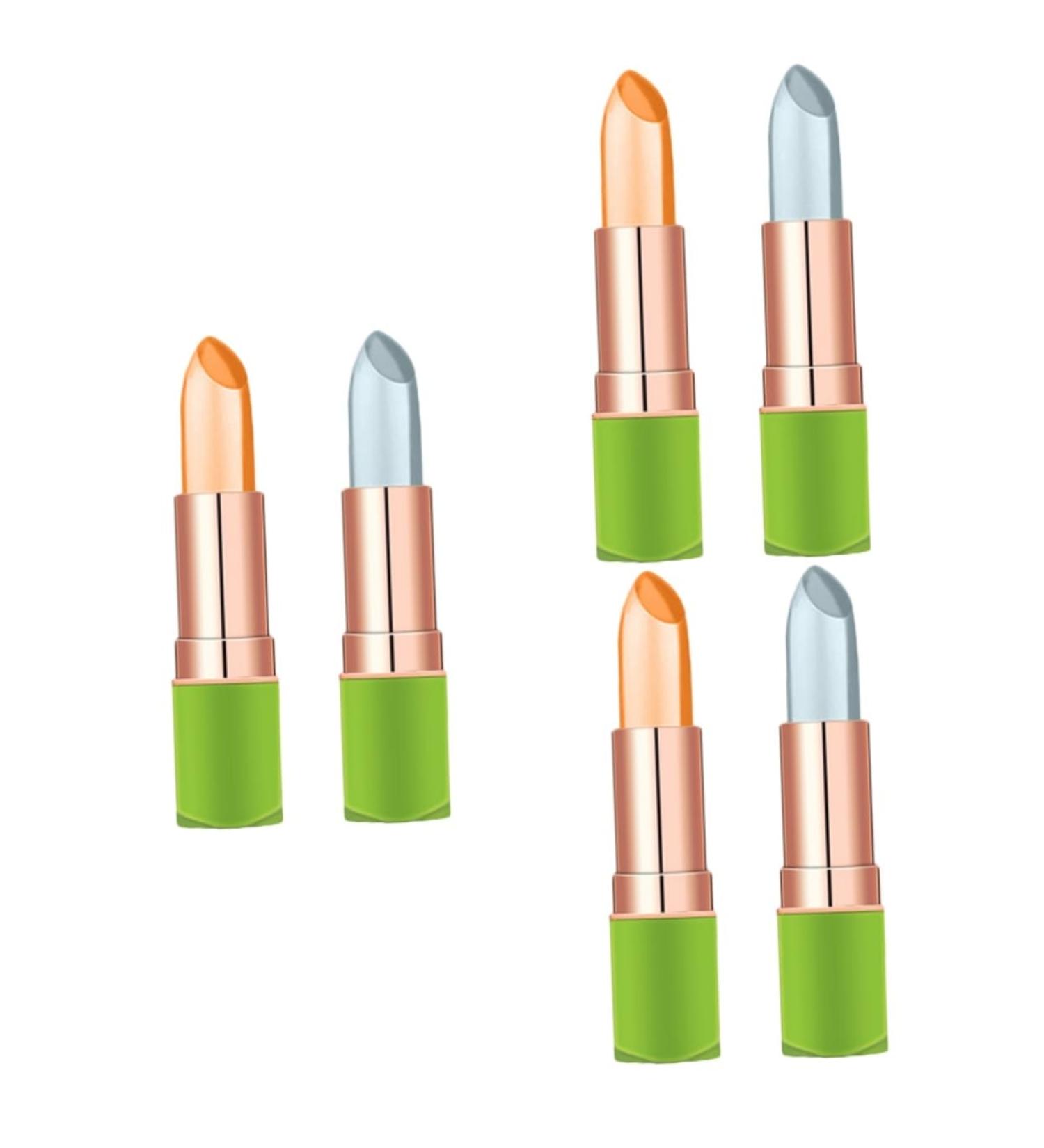 TOVINANNA 6pcs Moisturizing Changing Lip Balm Set Aloe Infused Makeup Lip Gloss Nude for Everyday Use - Buy Online on GoSupps.com