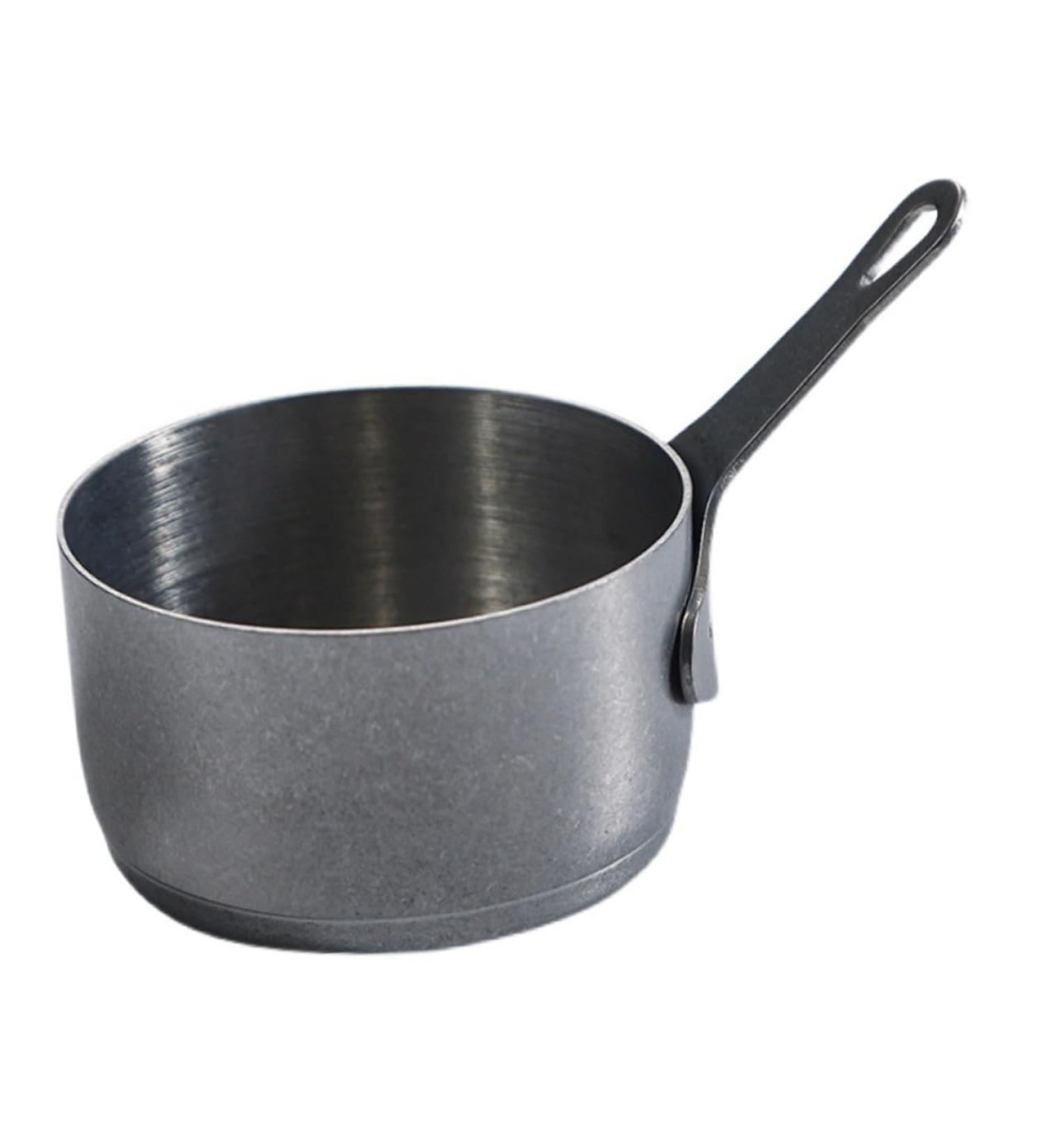 Milisten Stainless Steel Cups Stainless Steel Sauce Cup Coffee Pot Bread Silver 14X7X3.5CM - Buy Online on GoSupps.com