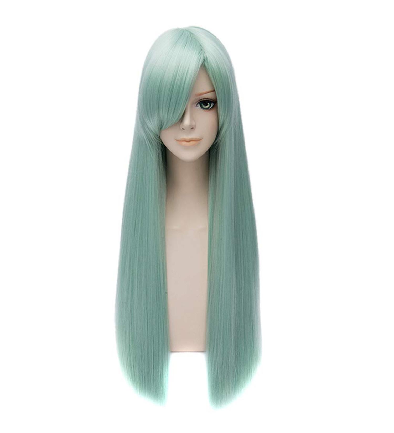 Nunubee Light Green Long Wig - Elizabeth Straight Hair | Seven Sins Cosplay Collection - Buy Online on GoSupps.com