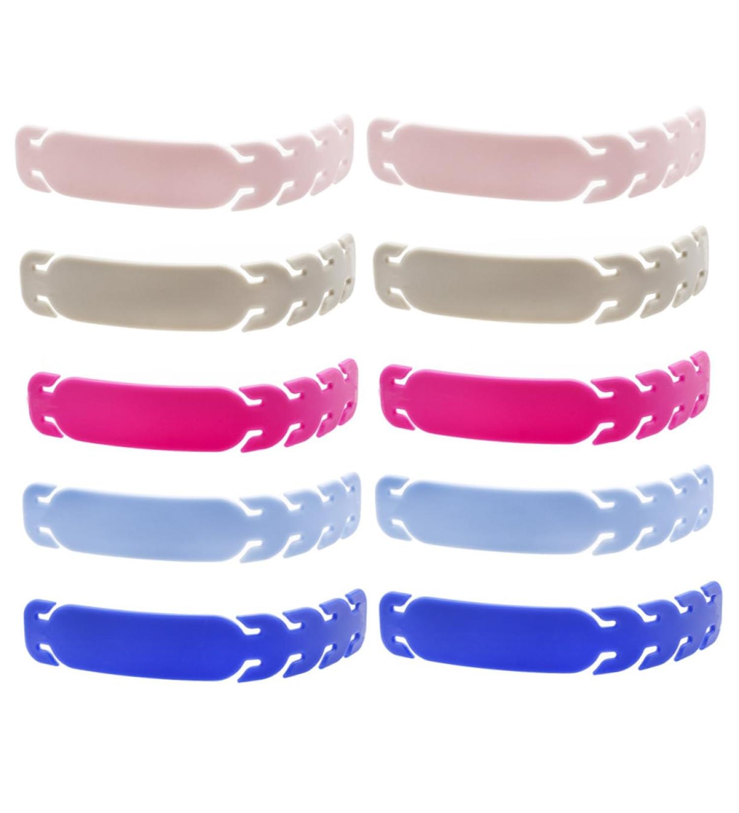 Solust Retainer 10-Pack: Adjustable Leather Ear Hook Accessories for Face Masks & Hearing Protection - Secure Your Style - Buy Online on GoSupps.com