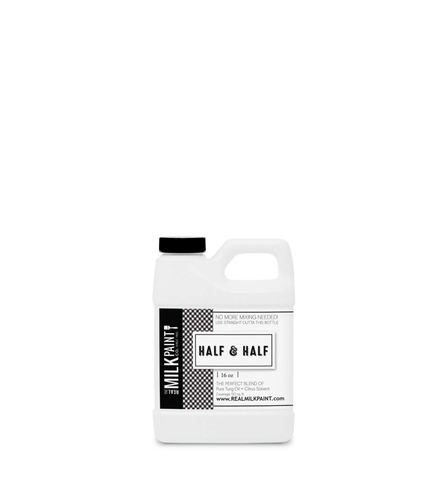 Real Milk Paint Half and Half Tung Oil & Orange Peel Oil for Wood Finishing - Food Grade 16oz Pack - Ideal for Cutting Boards, Butcher Blocks, and More - Buy Online on GoSupps.com