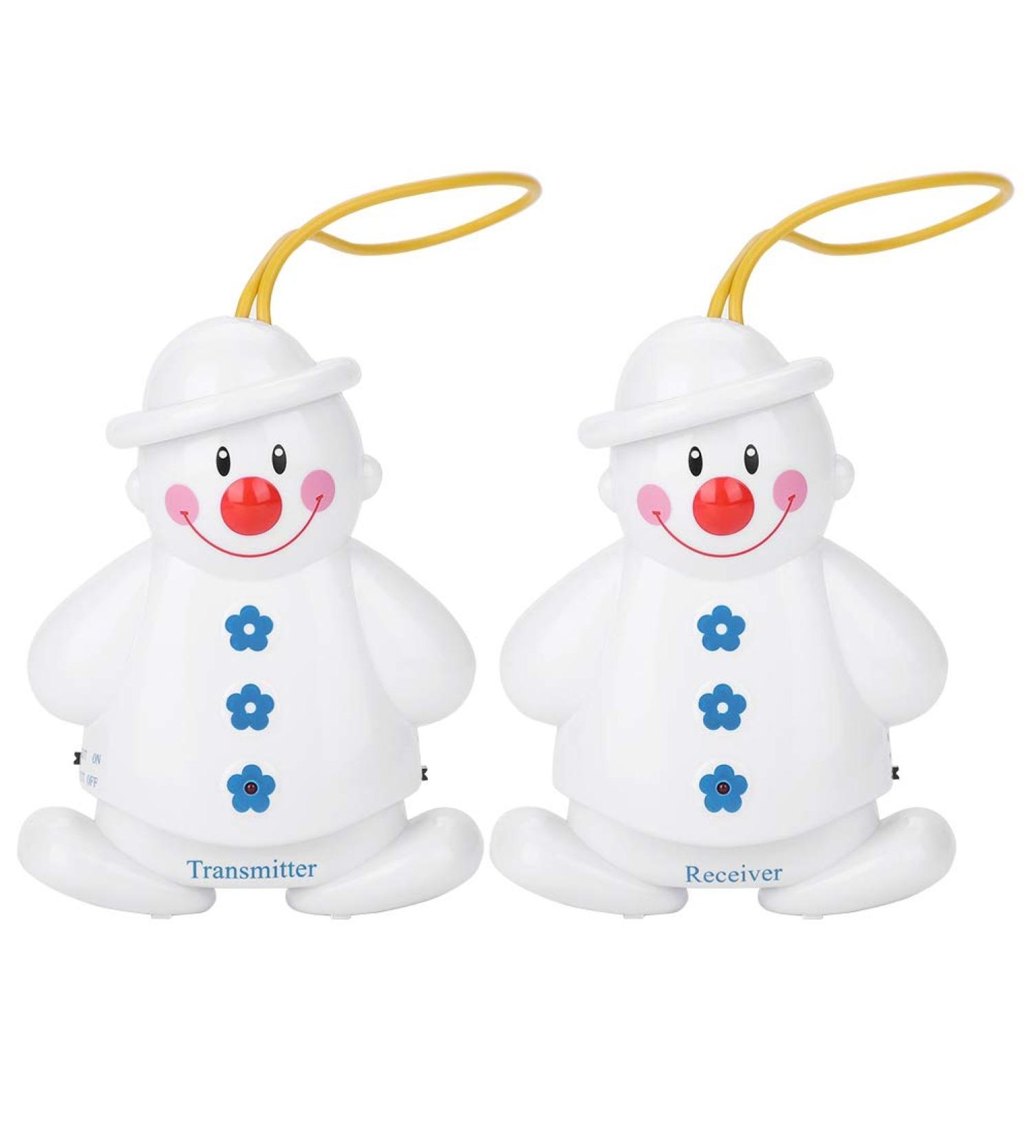 Snowman Wireless Baby Monitor Parent Unit | Infant Crying Alarm with Transmitter and Receiver - Buy Online on GoSupps.com