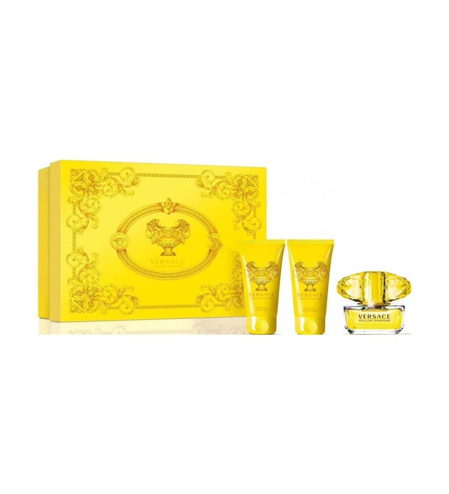 Gianni Versace Yellow Diamond Women's 3-piece Gift Set - Buy Online on GoSupps.com