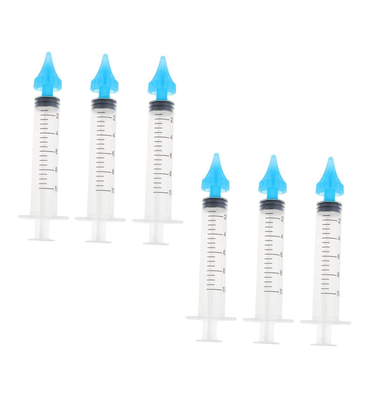 6pcs Ear Wax Remover Syringe Set for Vacuum Cleaner - Ear Cleaning Tool Kit - Buy Online on GoSupps.com