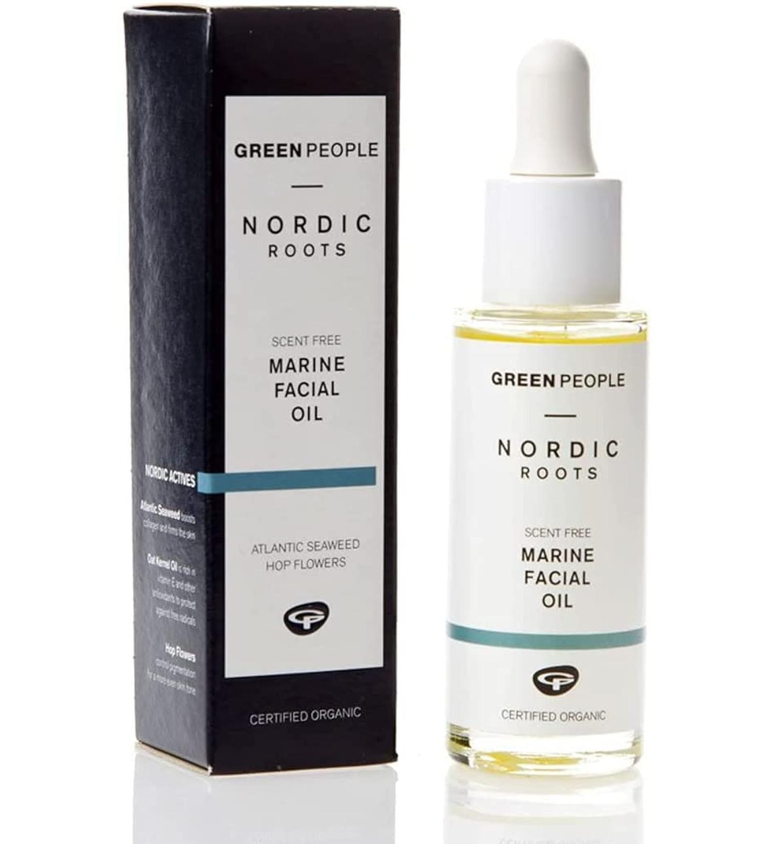 Green People Nordic Roots Marine Facial Oil white 28 ml - Buy Online on GoSupps.com