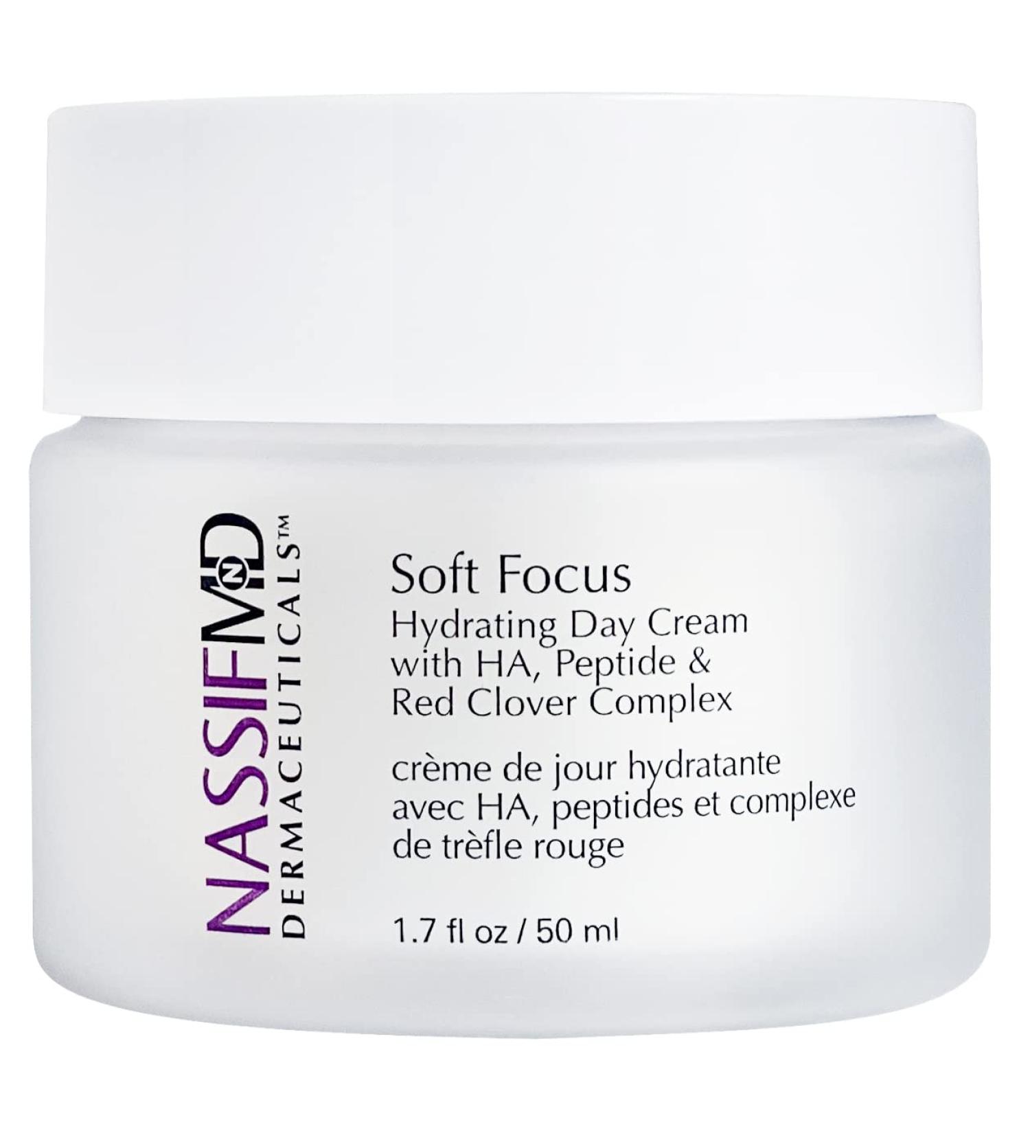 NassifMD Soft Focus Hydrating Day Cream | Niacinamide & Hyaluronic Acid Moisturizer for Radiant Youthful Skin - International Shipping Available - Buy Online on GoSupps.com