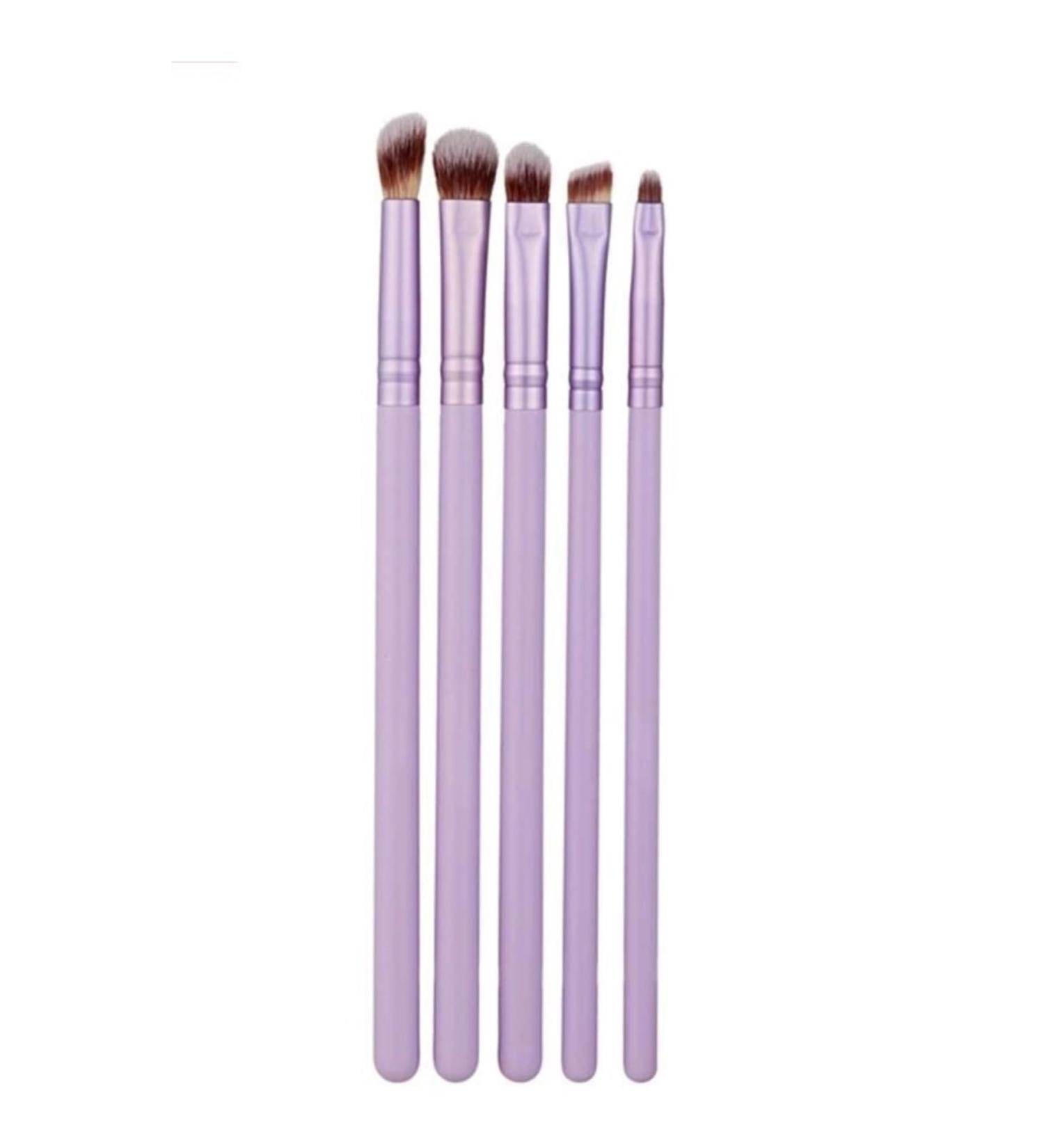 Makeup Brush 5 Pieces Multifunctional Eye Shadow Brush Soft Makeup Tools Non-irritating Synthetic Fiber Bristles Brush Sets - Buy Online on GoSupps.com