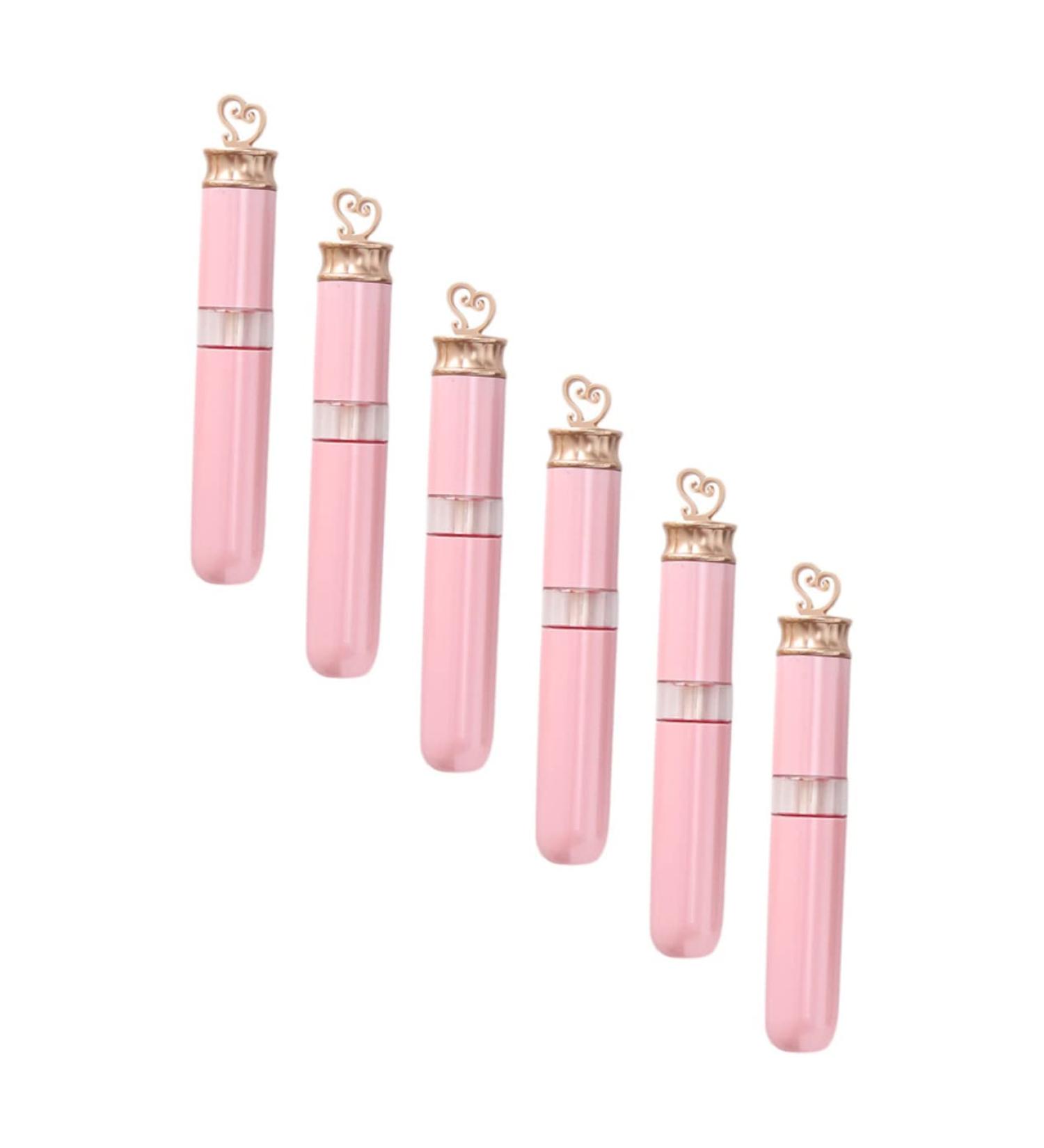  Ipetboom Ipetboom 6Pcs Love DIY Lip Glaze Lip Color Tubes Lip Honey Empty Tubes For Women - Buy Online on GoSupps.com