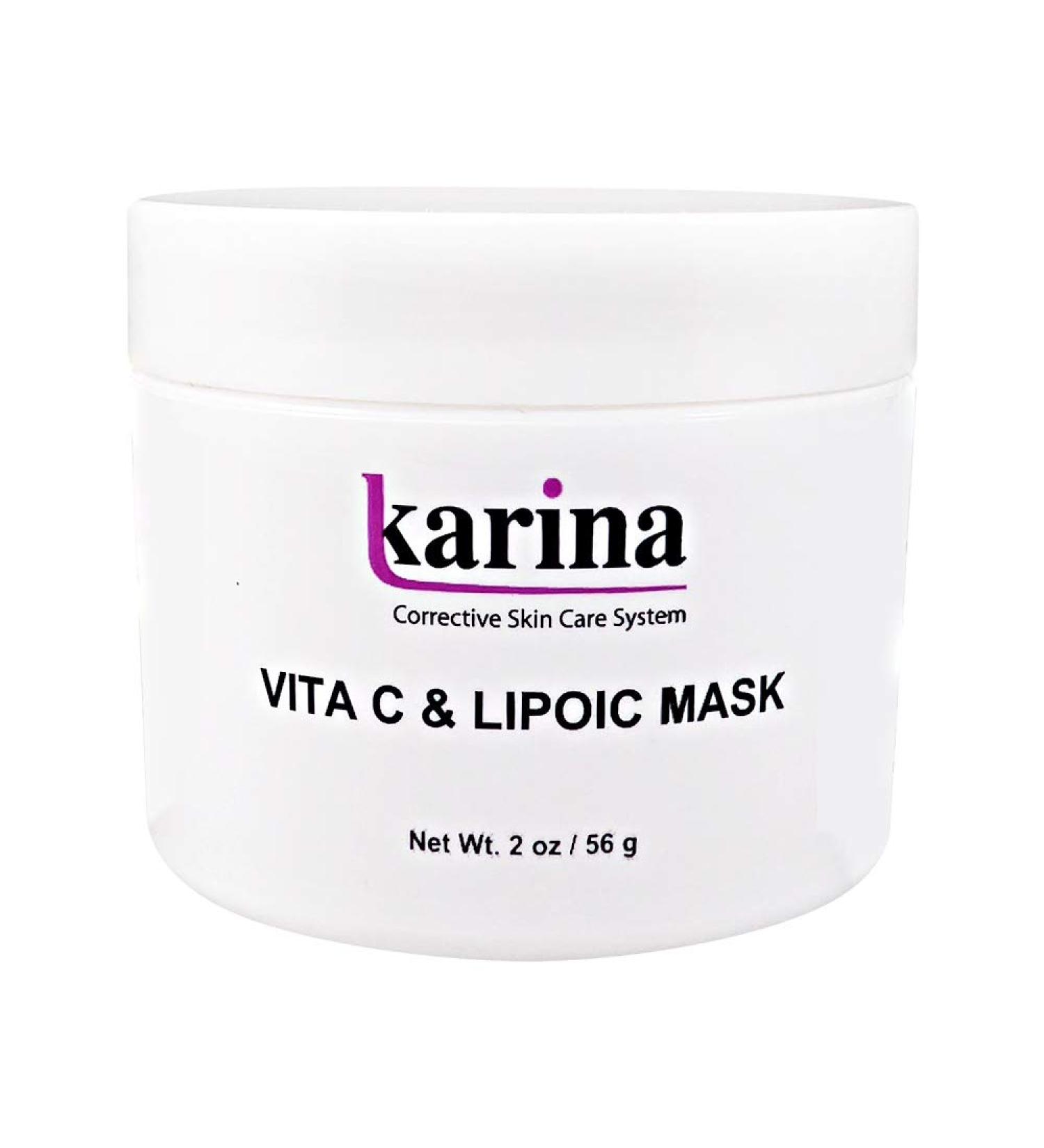 Vita C & Lipoic Masque - Unisex Skin Treatment Mask (2 oz) | Brightening & Anti-Aging Formula - Shop Internationally Now - Buy Online on GoSupps.com