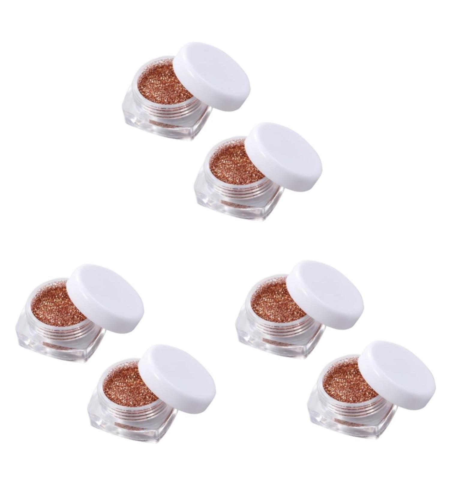 FOMIYES Glitter Eyeshadow - 6 Pcs Loose Pigment for Stunning Eye Makeup | International Shipping Available - Buy Online on GoSupps.com