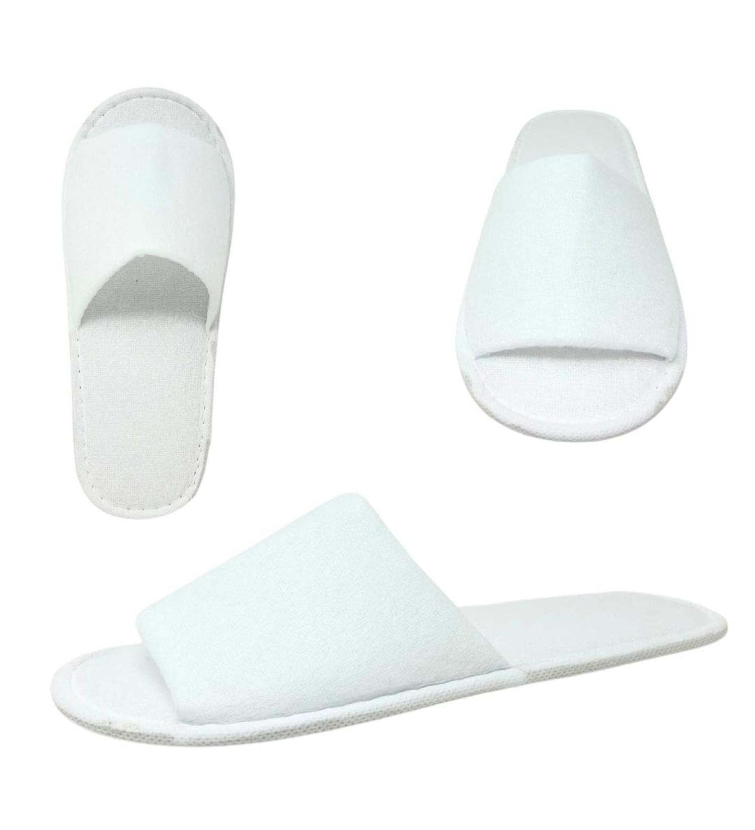 Buy AQASKIN Slip-Resistant Disposable House Shoes - High-Quality Terry Soft & Convenient | Ideal for Hotels & Spas | 10 Pairs with Quantity Discounts - Buy Online on GoSupps.com