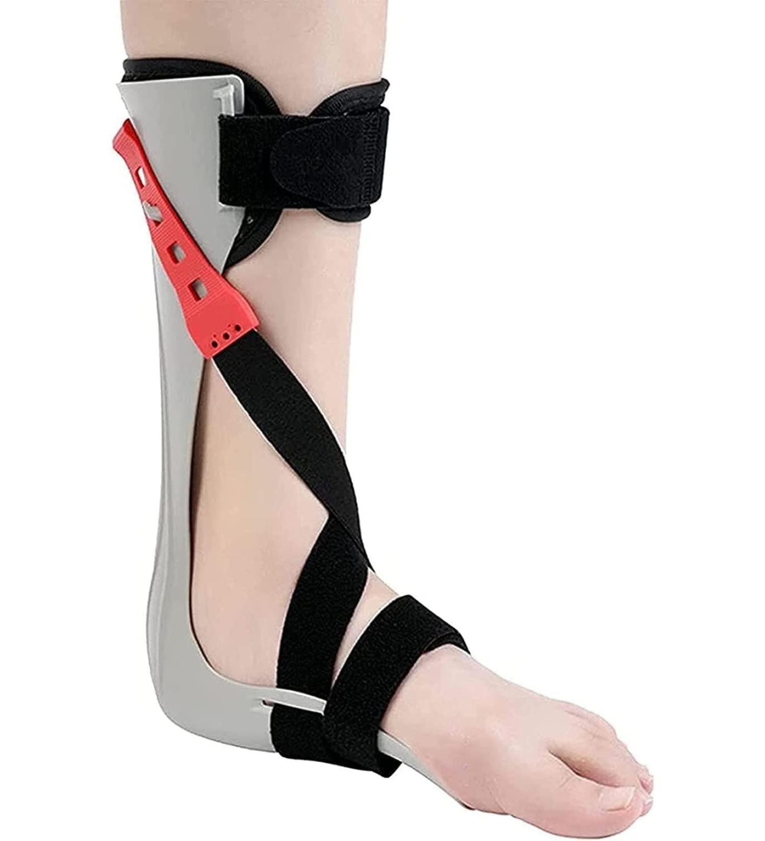 Adjustable Foot Drop Orthosis - Large Right Foot Stabilizer & Ankle Support | Sleep Comfort & Posture Aid - Buy Online on GoSupps.com