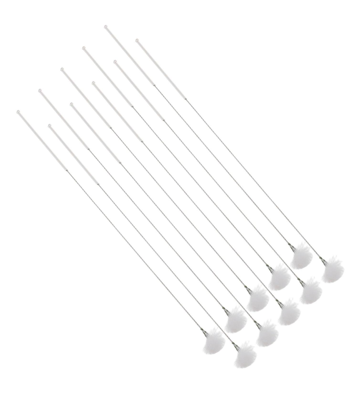 Beaupretty 10pcs Silver Needle Goose Ear Cleaner Stick Earwax Removal Tool for Boys and Girls and Adults Portable Ear Hair Remover Multipurpose - Buy Online on GoSupps.com