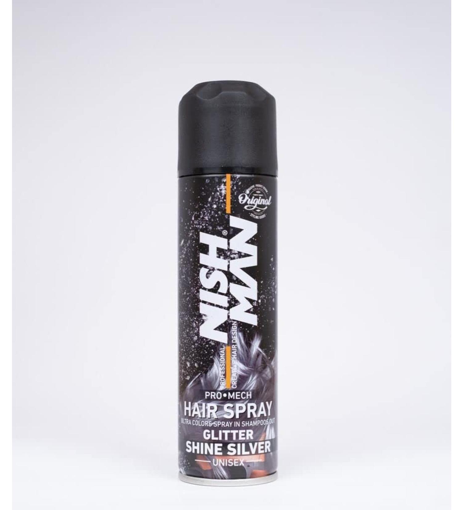 Nish Man Hair Colour Wax (Shine Silver) - Buy Online on GoSupps.com