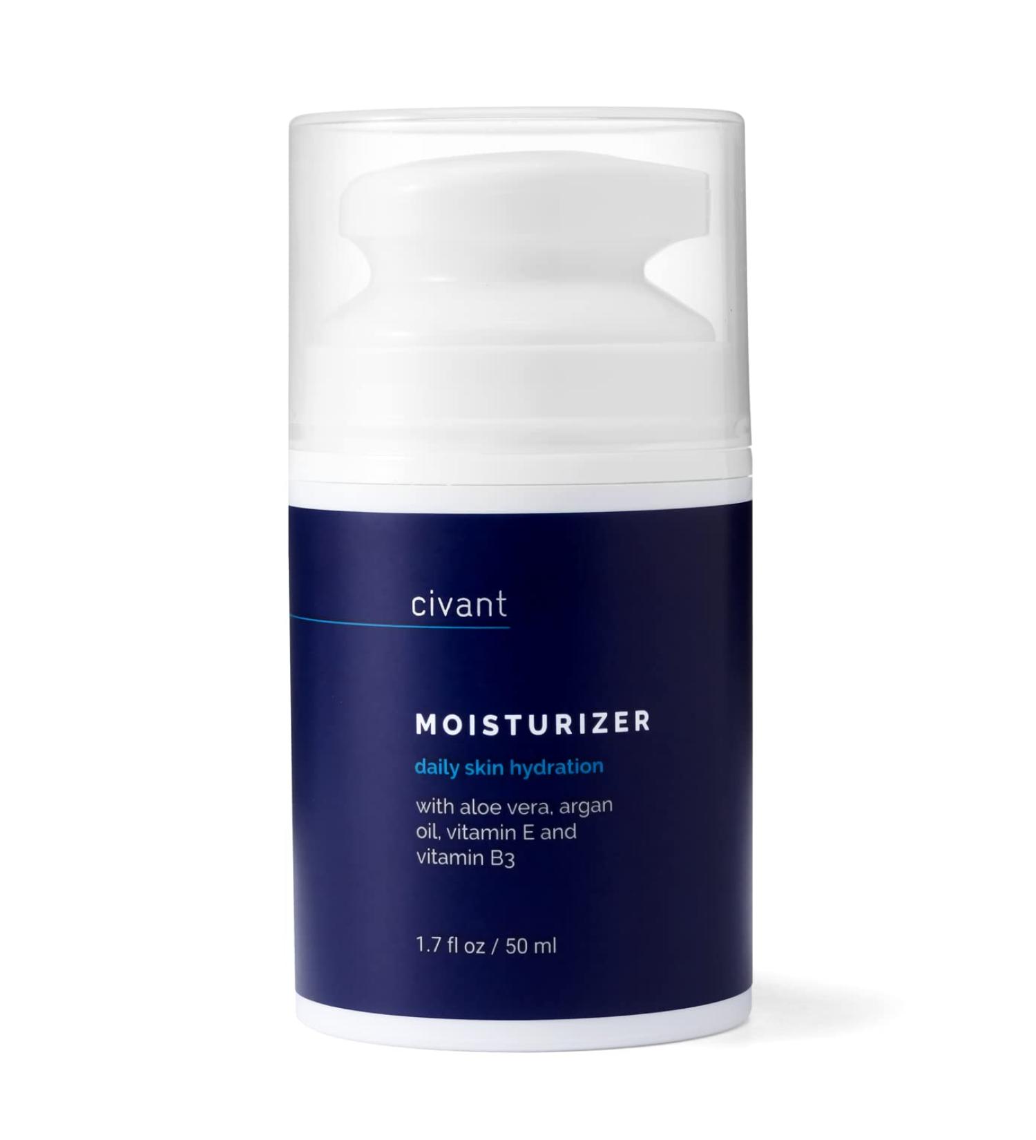 Moisturizer for All Skin Types - Non-Greasy Daily Hydration with Aloe Vera Hyaluronic Acid & Argan Oil - 1.7 oz - Buy Online on GoSupps.com