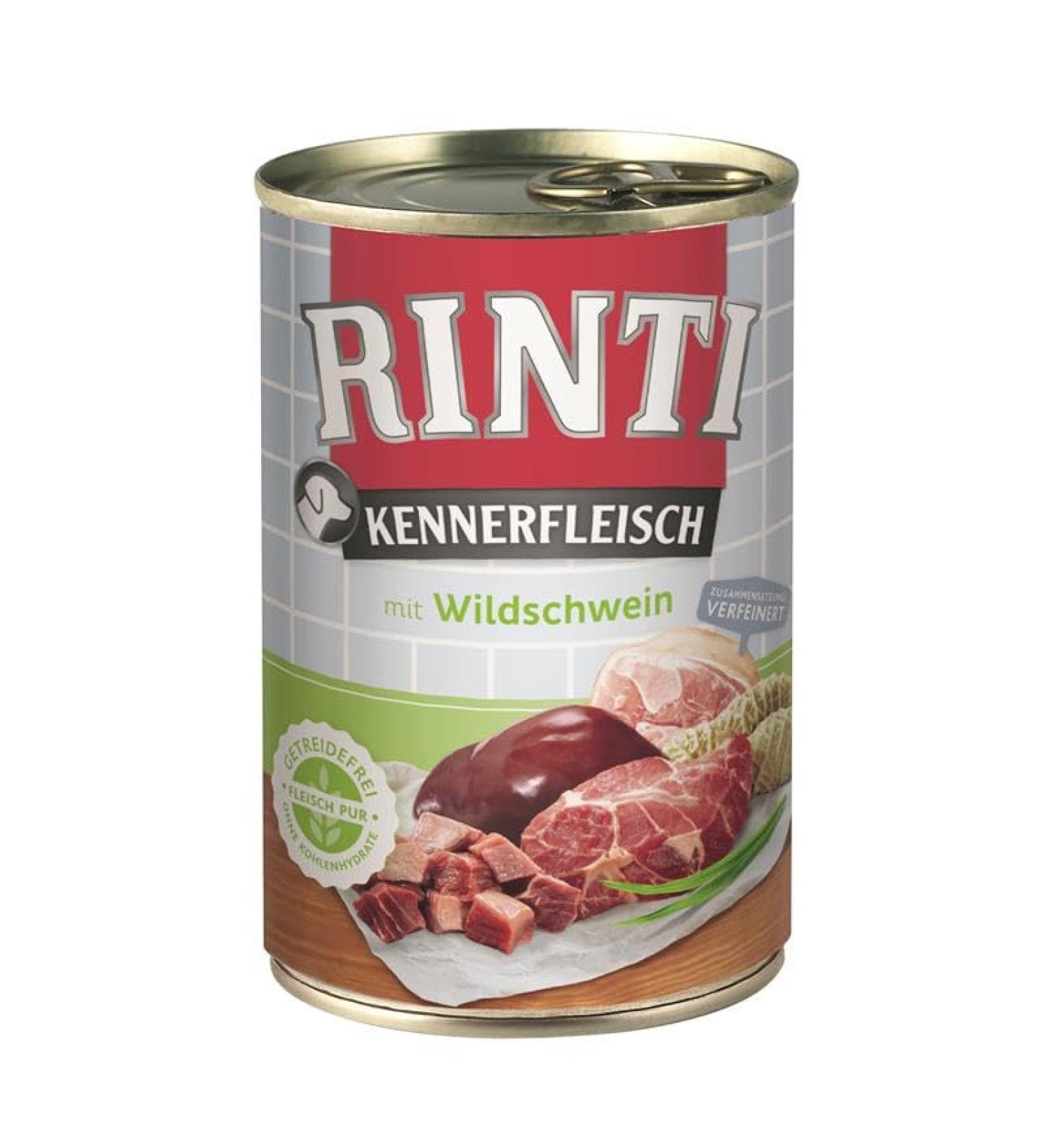 RINTI Kennerfleisch Wild boar 1 x 400 g