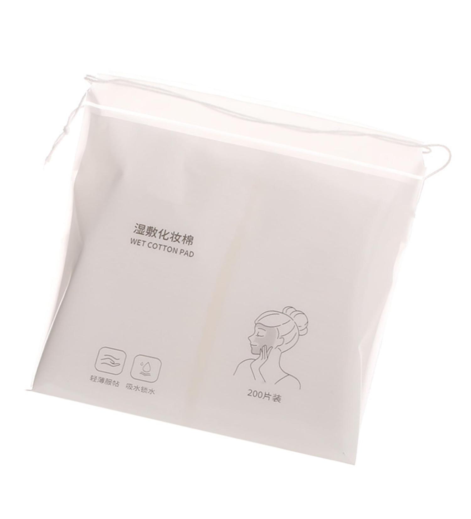 Makeup Removal Stretchable Cosmetic Cotton Pads Ultra Thin and Soft Skin Friendly Portable Size Suitable for Makeup Removal and Moisturizing - Buy Online on GoSupps.com