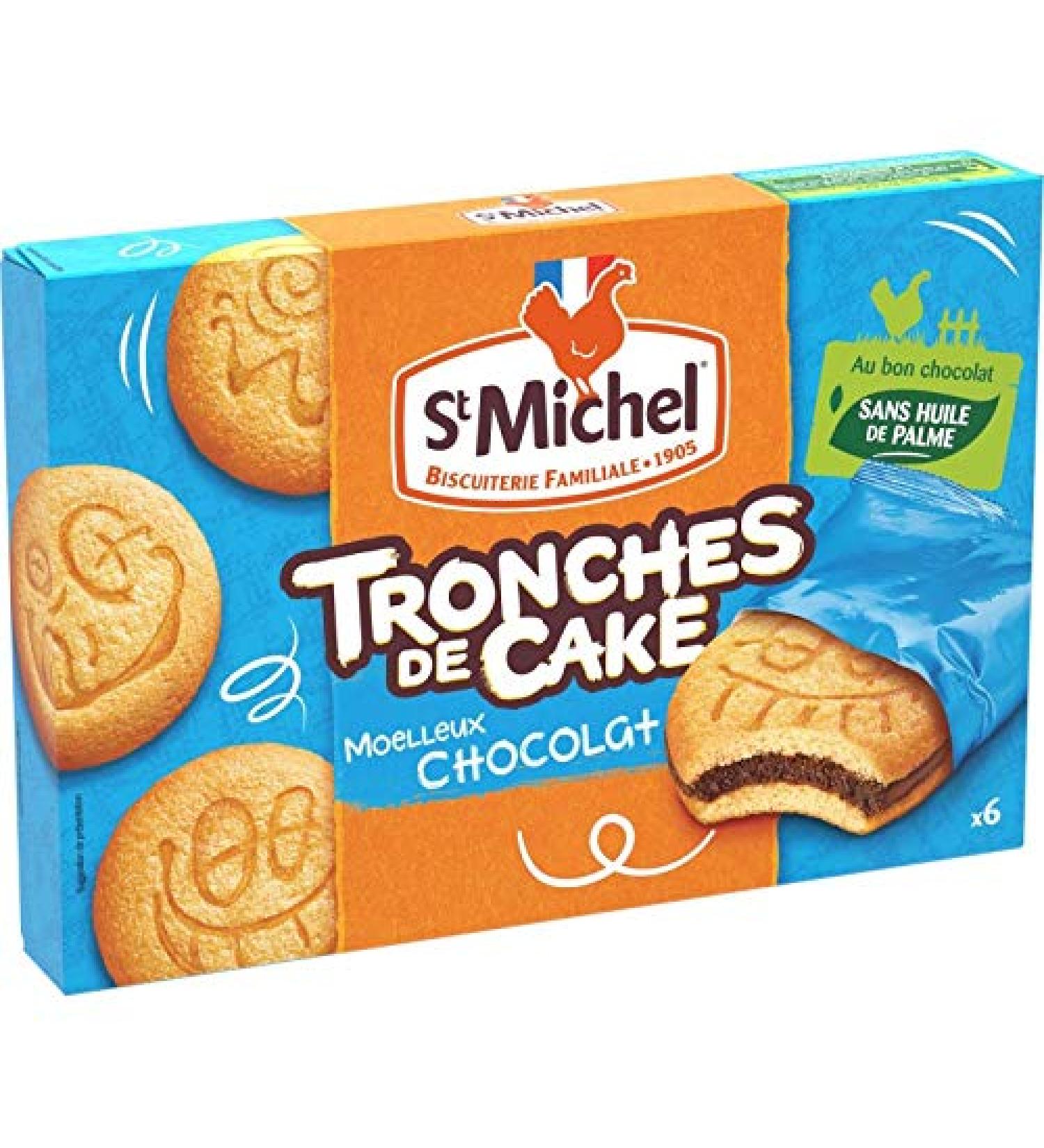 ST MICHEL - Soft Chocolate Cake Slices 175G - Pack of 4 - Free Shipping - Buy Online on GoSupps.com