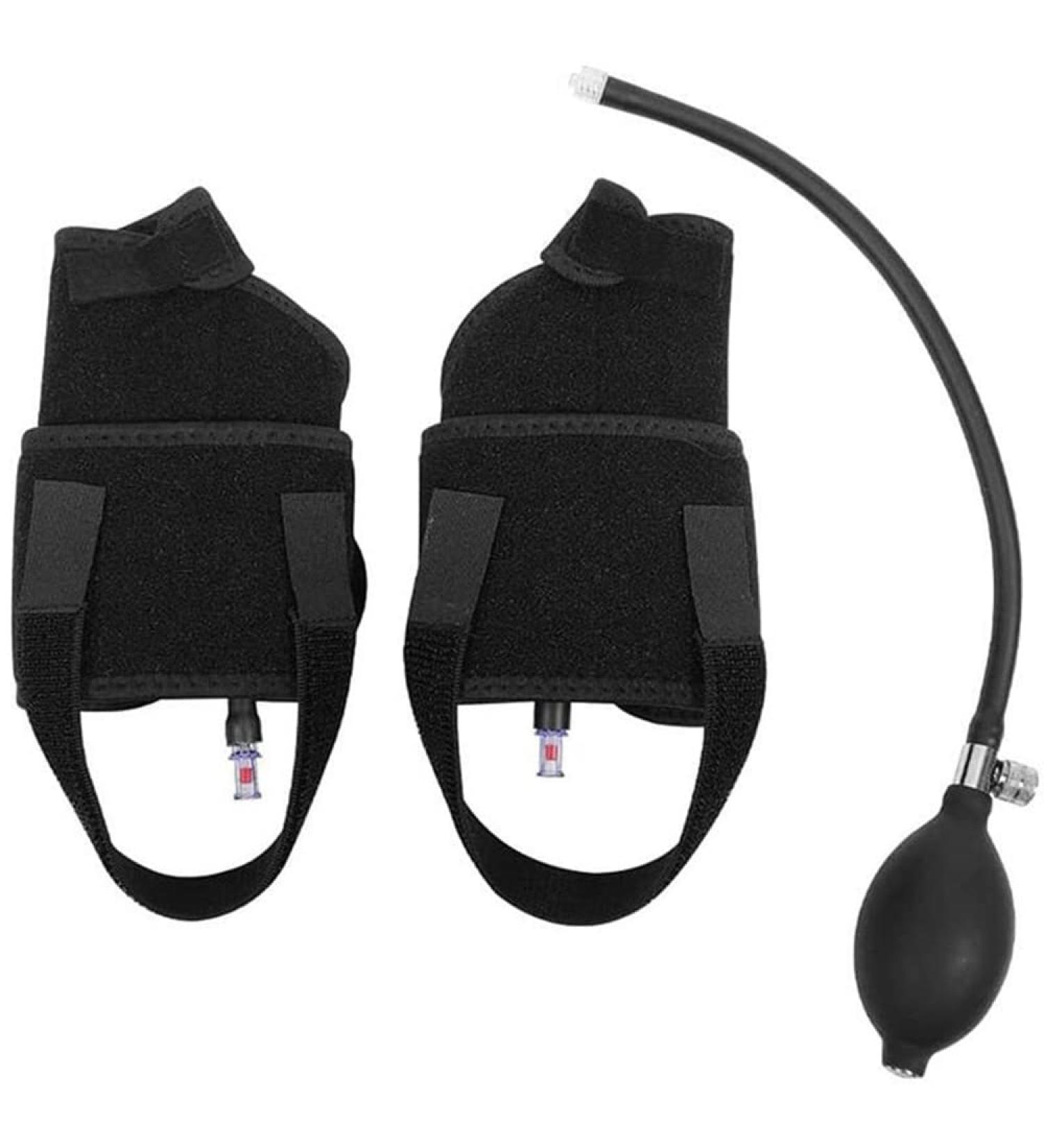 LTLCLZ Inflatable Bunion Corrector Splint - 1 Pair for Hallux Valgus, Hammer Toes, Pain Relief | Toe Straightener Separators for Foot Care - Buy Online on GoSupps.com