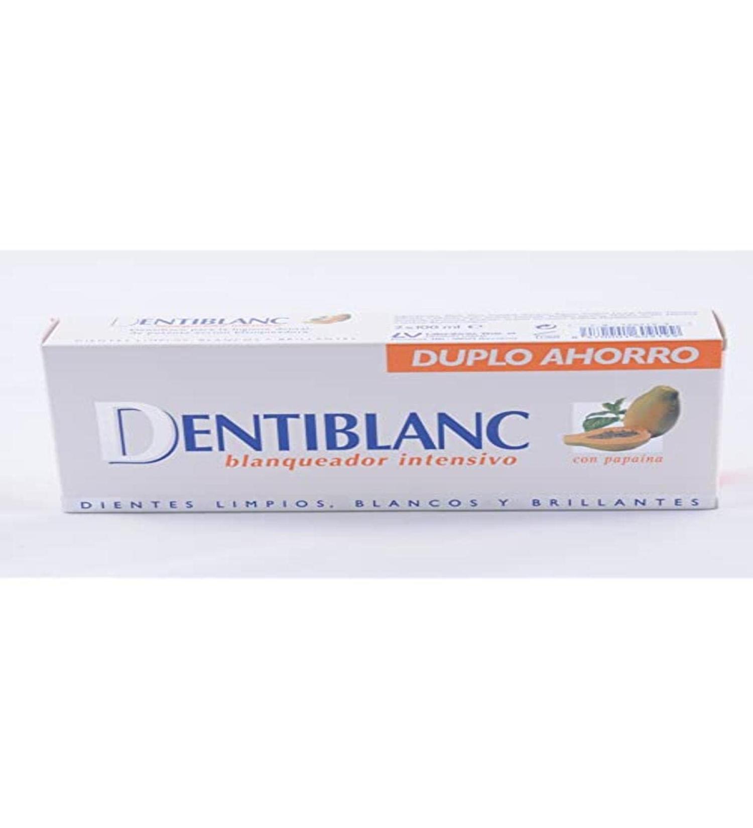 Dentiblanc intensive whitening paste dental duplo 100 ml 2 u