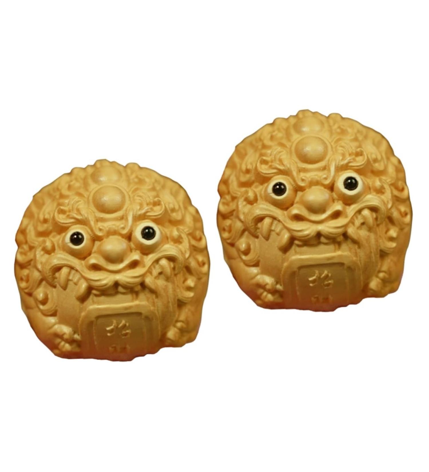 Magiclulu Pi Yao Keychain & Massage Balls Set - Chinese Coins Hand Exercise Gift Box - Buy Online on GoSupps.com
