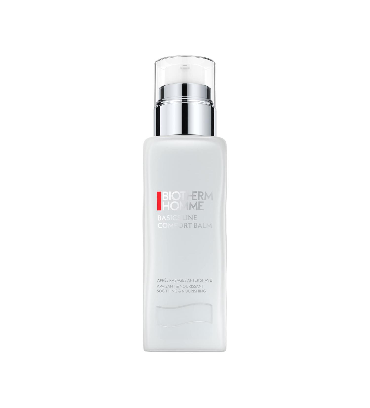 Biotherm Homme Comfort Balm calming shaving balm against skin irritation nourishing after-shave for men for all skin types and sensitive skin for a smooth skin 75 ml