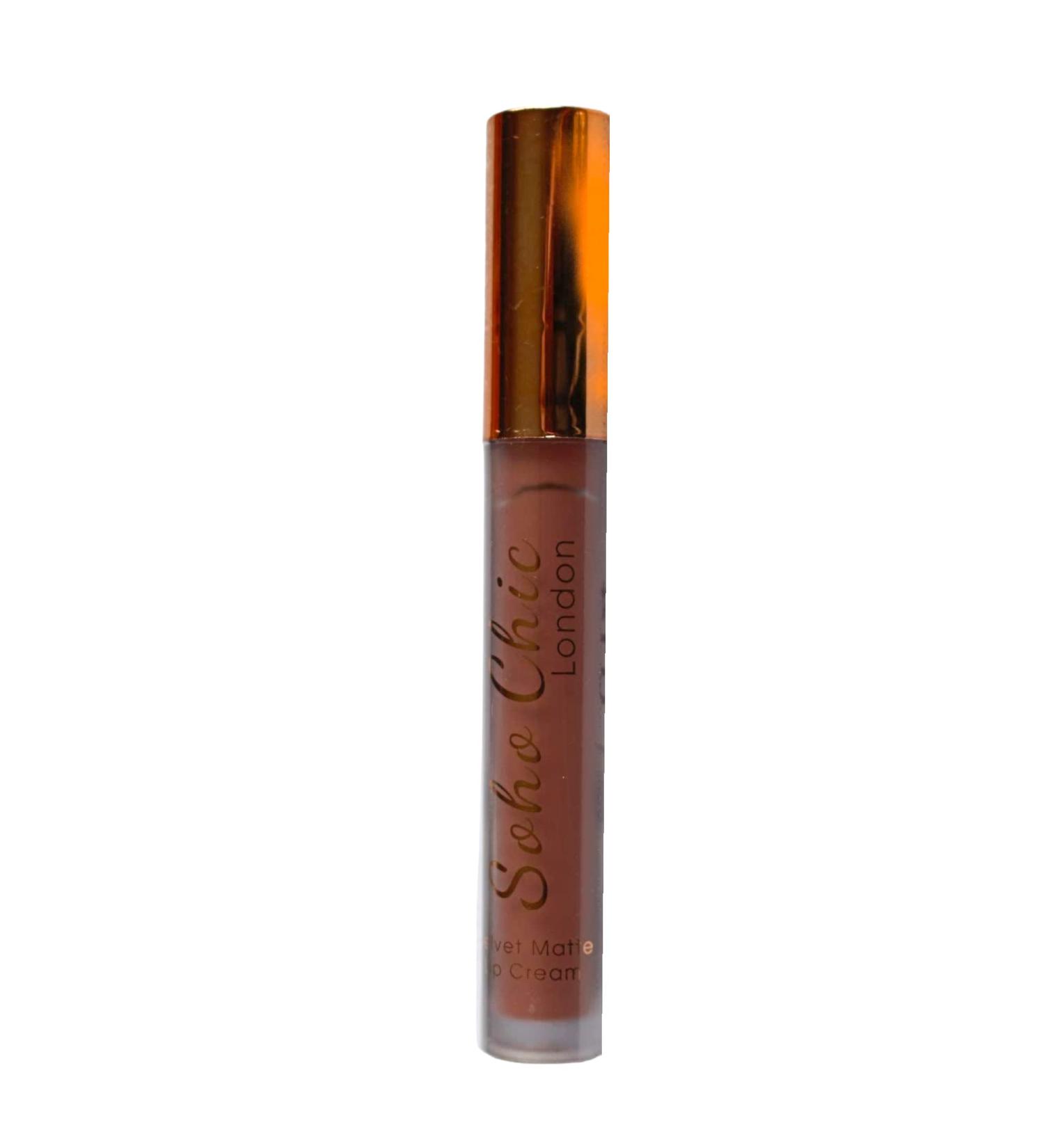 Soho Chic London Velvet Matte Lip Cream 1x3ml (#014 - Naturelle) - Buy Online on GoSupps.com