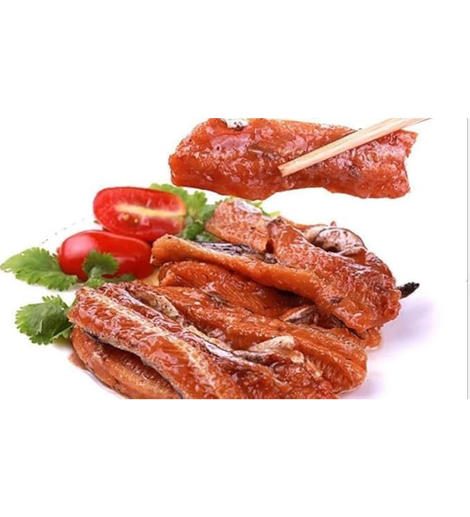 WENXUANSU:Canned roasted eel 10 cans total net weight 1000 grams (100gX10 tins) - Buy Online on GoSupps.com