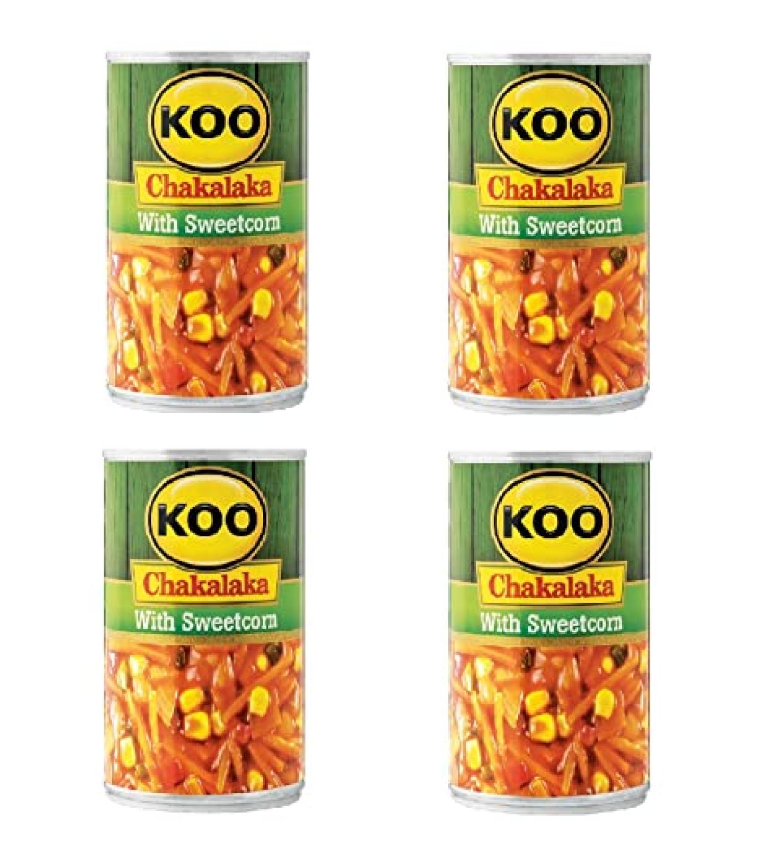 Koo Chakalaka Sweetcorn 410g - Canned Veg | Buy Online - Buy Online on GoSupps.com