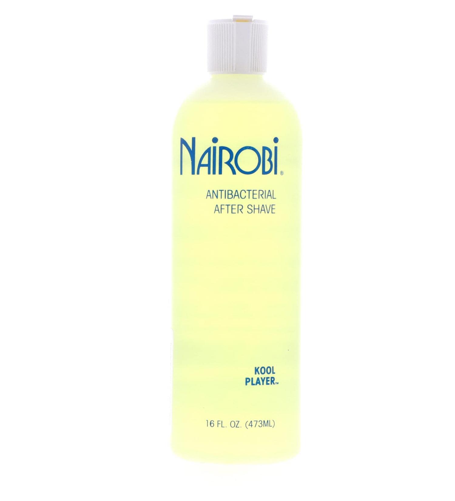 Nairobi Kool Player Antibacterial After Shave for Unisex - 16 oz Yellow | Shop Internationally - Buy Online on GoSupps.com