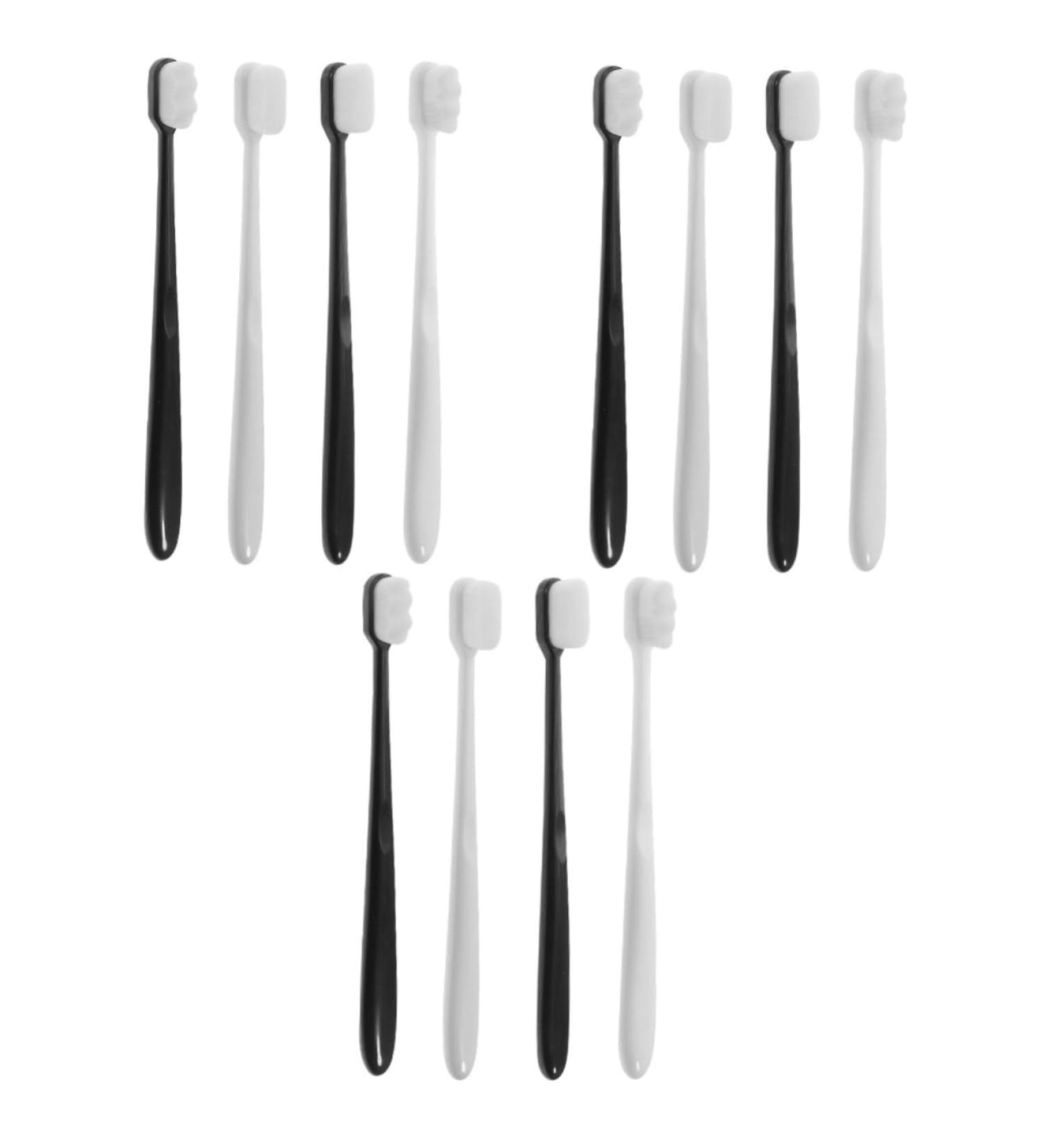 Beaupretty 12 Pcs Soft Toothbrush Set - Extra Soft Natural Bristles for Sensitive Gums Peppermint Candy Flavor - Ideal for Children & Gentle Care - Buy Online on GoSupps.com