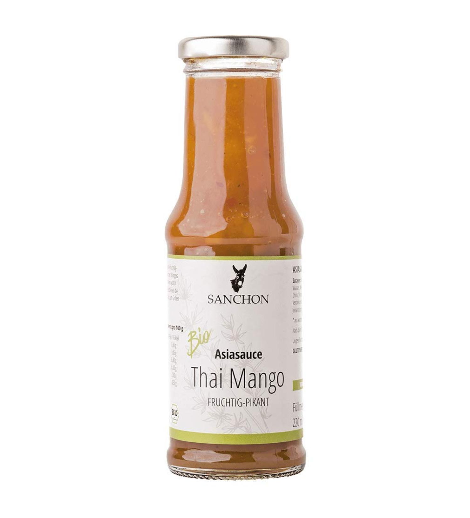 Sanchon Thai Mango Sauce (210 ml) - Organic 210 ml (1 pack)