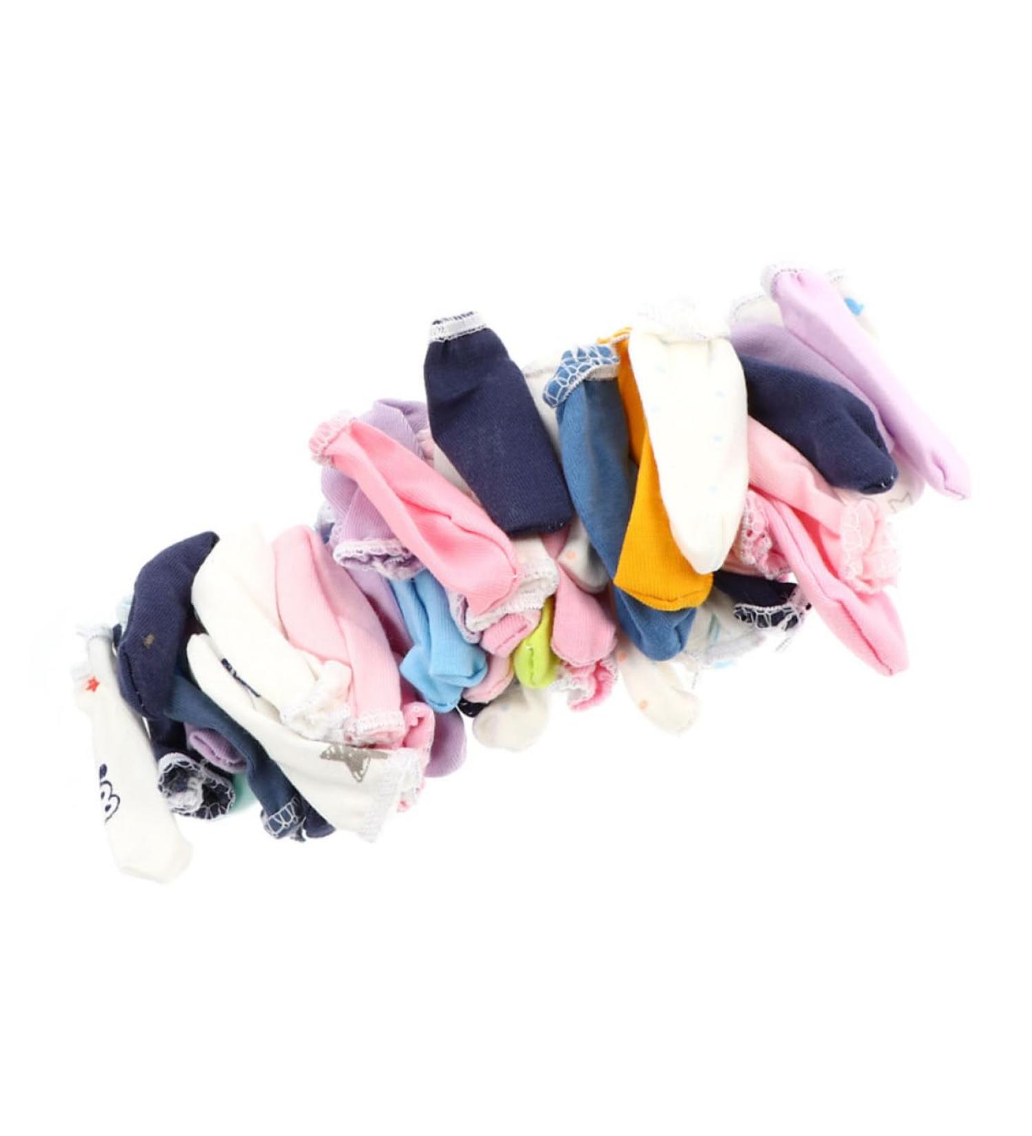 Healifty 100pcs Pure Cotton Finger Cots - Cut Resistant Antistatic Reusable Finger Protectors for Guitar Playing - Assorted Colors 6.6x2.3x0.1cm - Buy Online on GoSupps.com