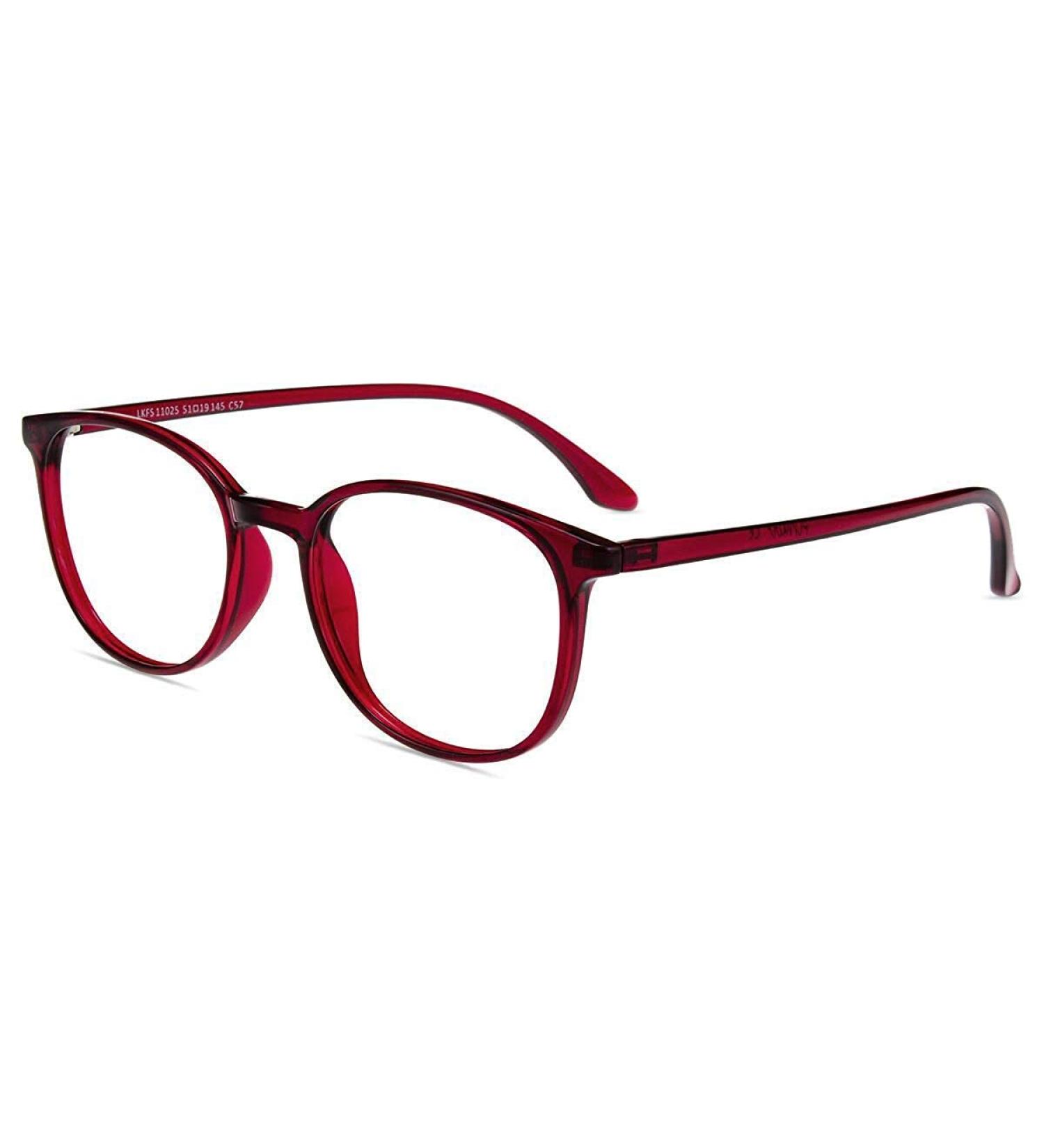 Firmoo 3.0 Blue Light Reading Glasses for Women & Men - Anti-Glare Scratch-Resistant Computer Glasses in Burgundy Red - Buy Online on GoSupps.com