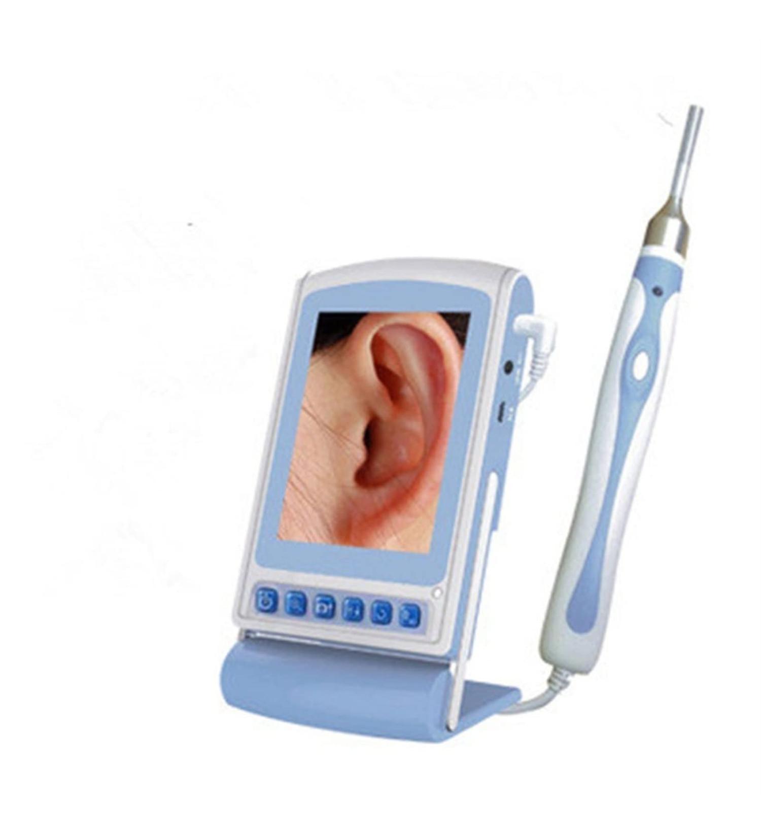 QIYUDS Ear Wax Removal Tool 3.9mm Endoscope Cleaner with LCD Screen & Storage Case - Buy Online on GoSupps.com