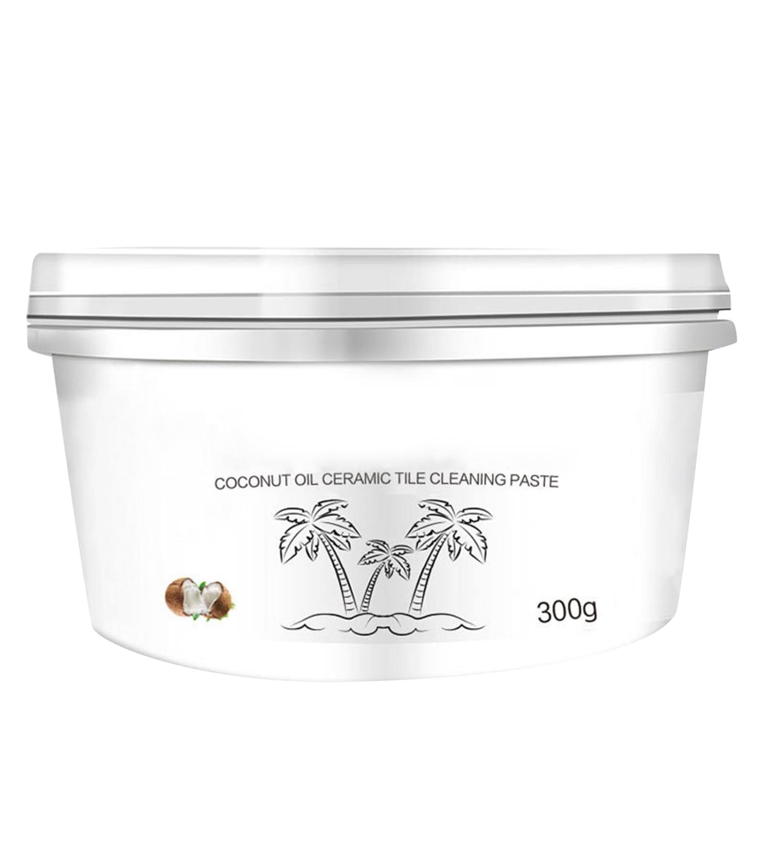 Tile Cleaning Paste | 300g Oil Cleaner All Purpose Floor Water Stains Remover - Floor Shine Restoration Household Polishing Supplies for Kitchen Bathroom Shower - Buy Online on GoSupps.com