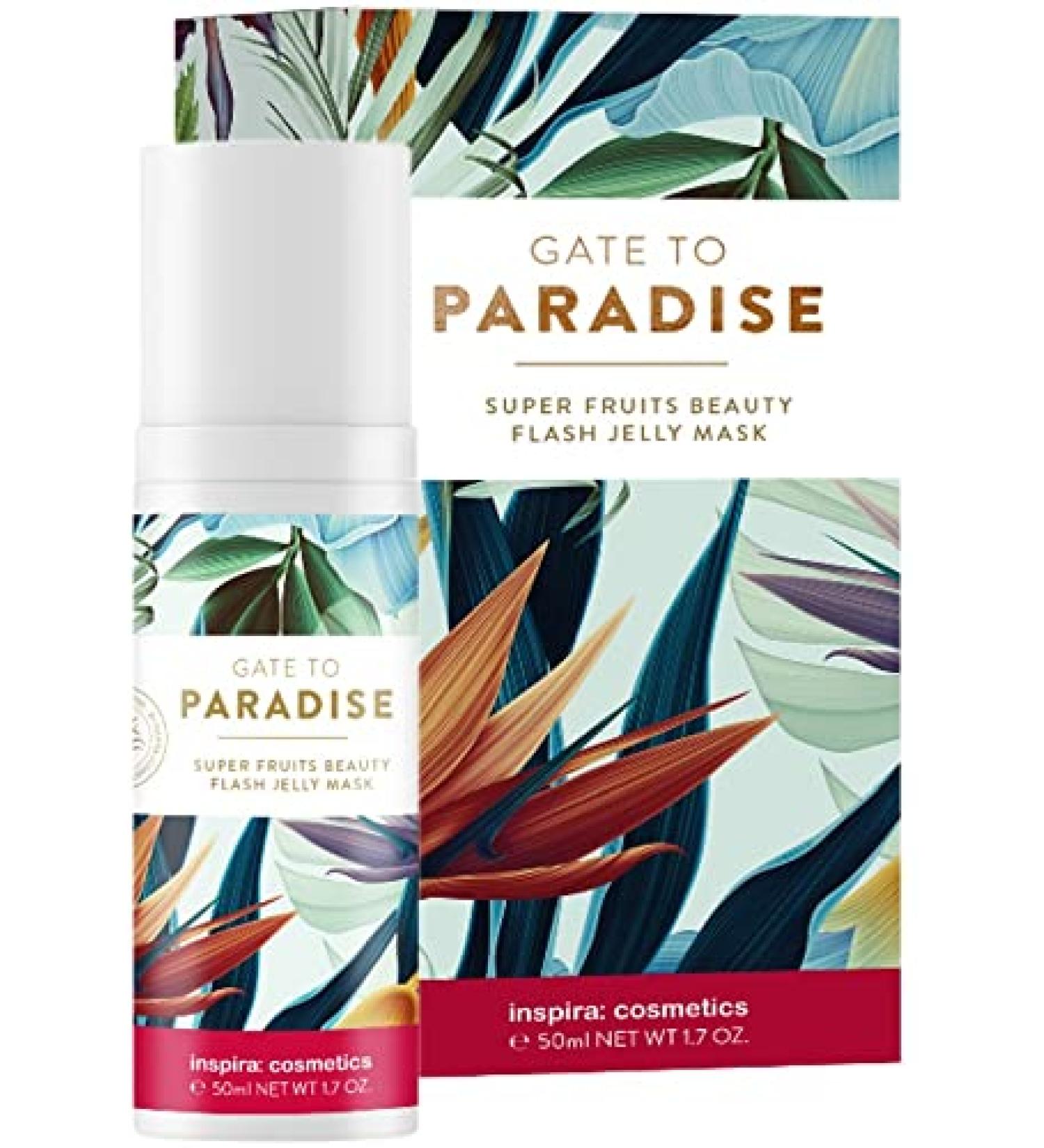  inspira: cosmetics Gate to Paradise Super Fruits Flash Jelly Mask 50ml - Buy Online on GoSupps.com