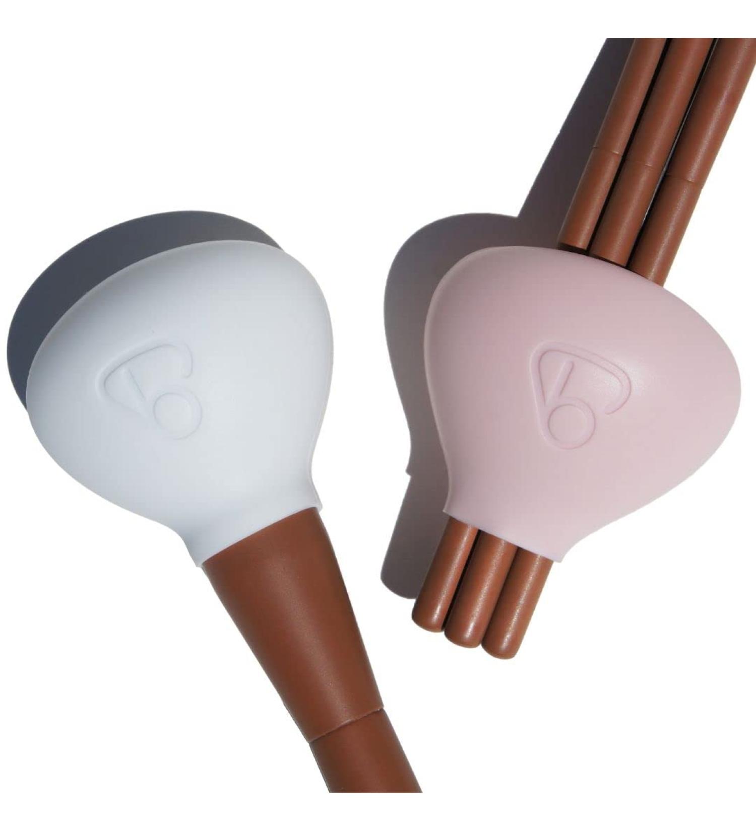 Silicone Brush Bubble Makeup Brush Covers - Travel & Storage Organizer Case for Brushes | Universal Design, Pink & White (2 Pack) - Buy Online on GoSupps.com