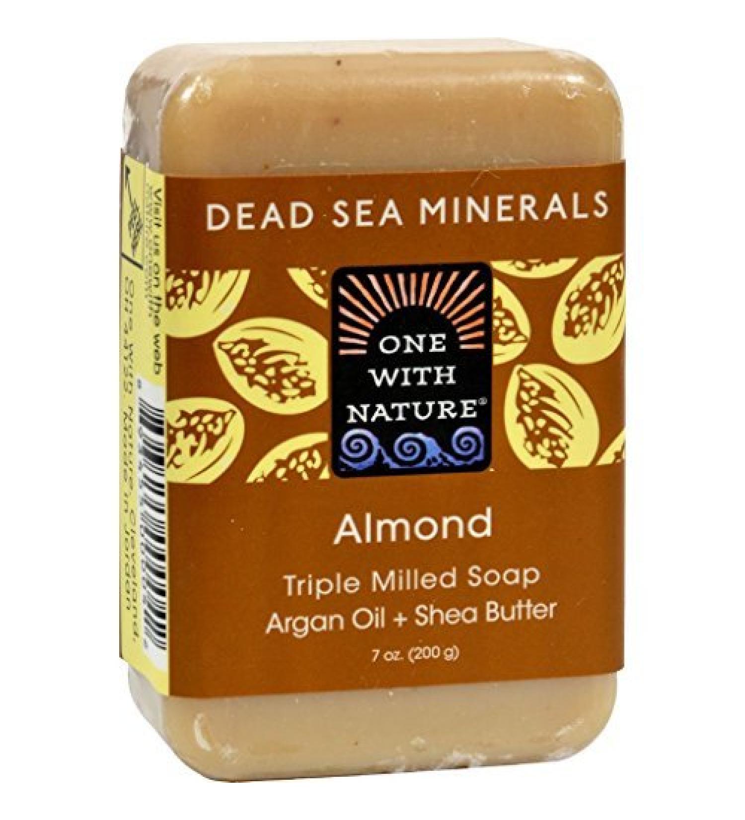 One With Nature Almond Soap Bar - 7 oz