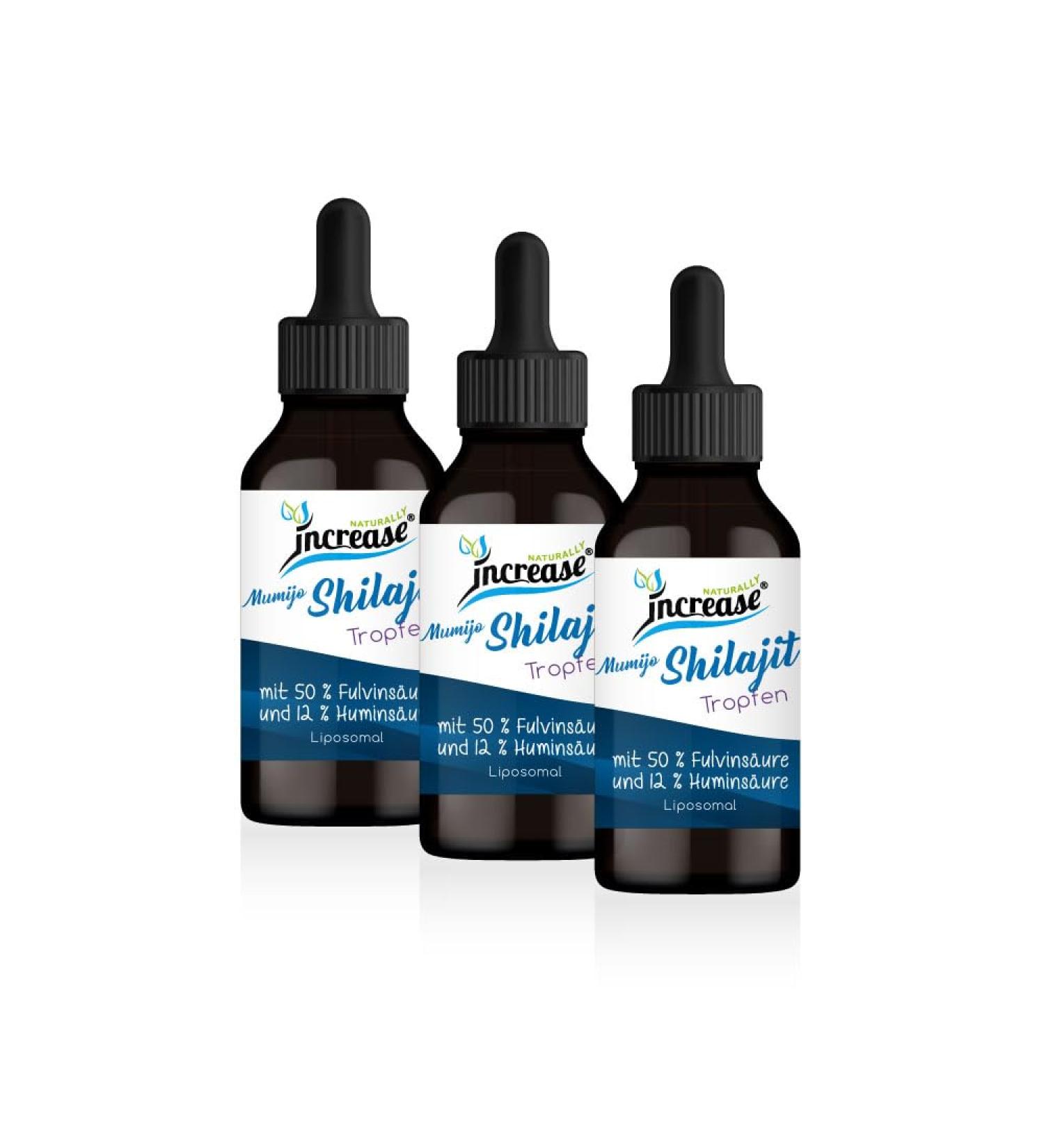 Take 3 Liposomal Shilajit Drops - 2000mg Per Day 180 000mg Total - Keto MCT Oil High Bioavailability 50% Fluvic Acid | International Shipping - Buy Online on GoSupps.com