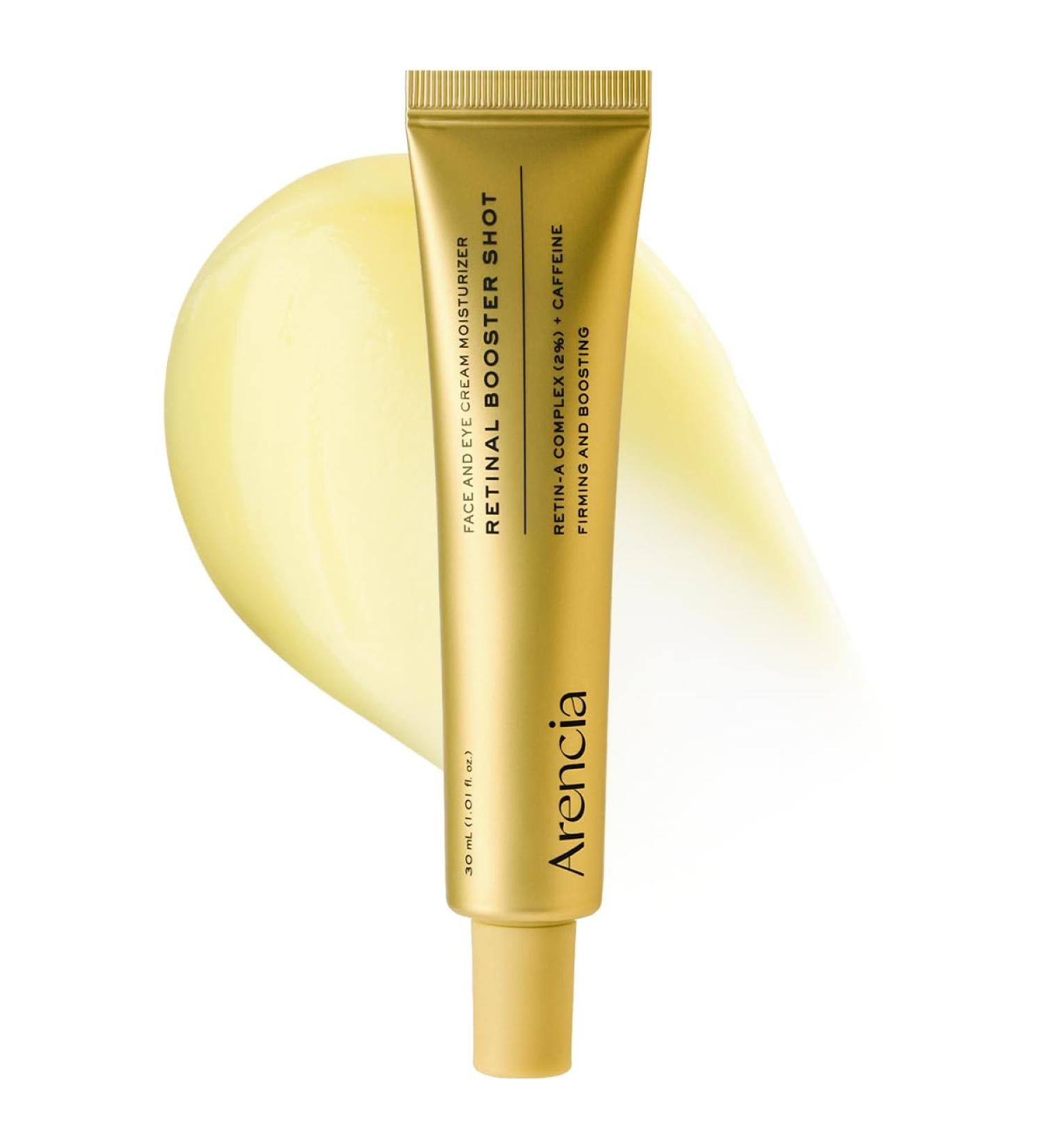 Arencia Retinal Booster Shot Serum Firming Advanced Night Serum with Caffeine and Ectoin for Mature Skin Pore Minimizing WFine Lines & Wrinkles Korean Skincare 30ml/1.01 fl.oz 1.01 Fl Oz (Pack of 1) - Buy Online on GoSupps.com