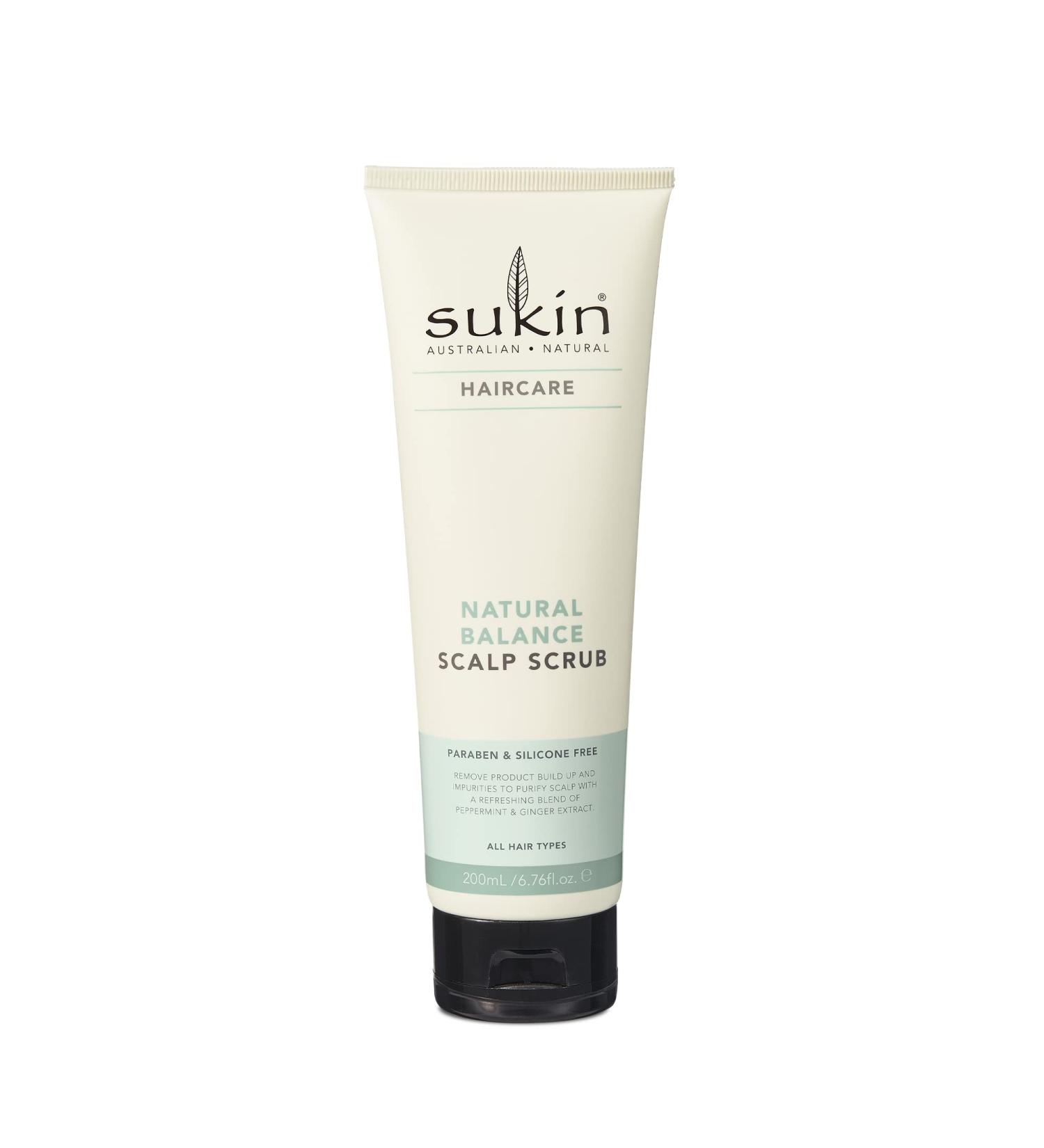 Sukin Natural Balance Scalp Scrub 200ml | Australian Natural Hair Care | International Shipping Available - Buy Online on GoSupps.com