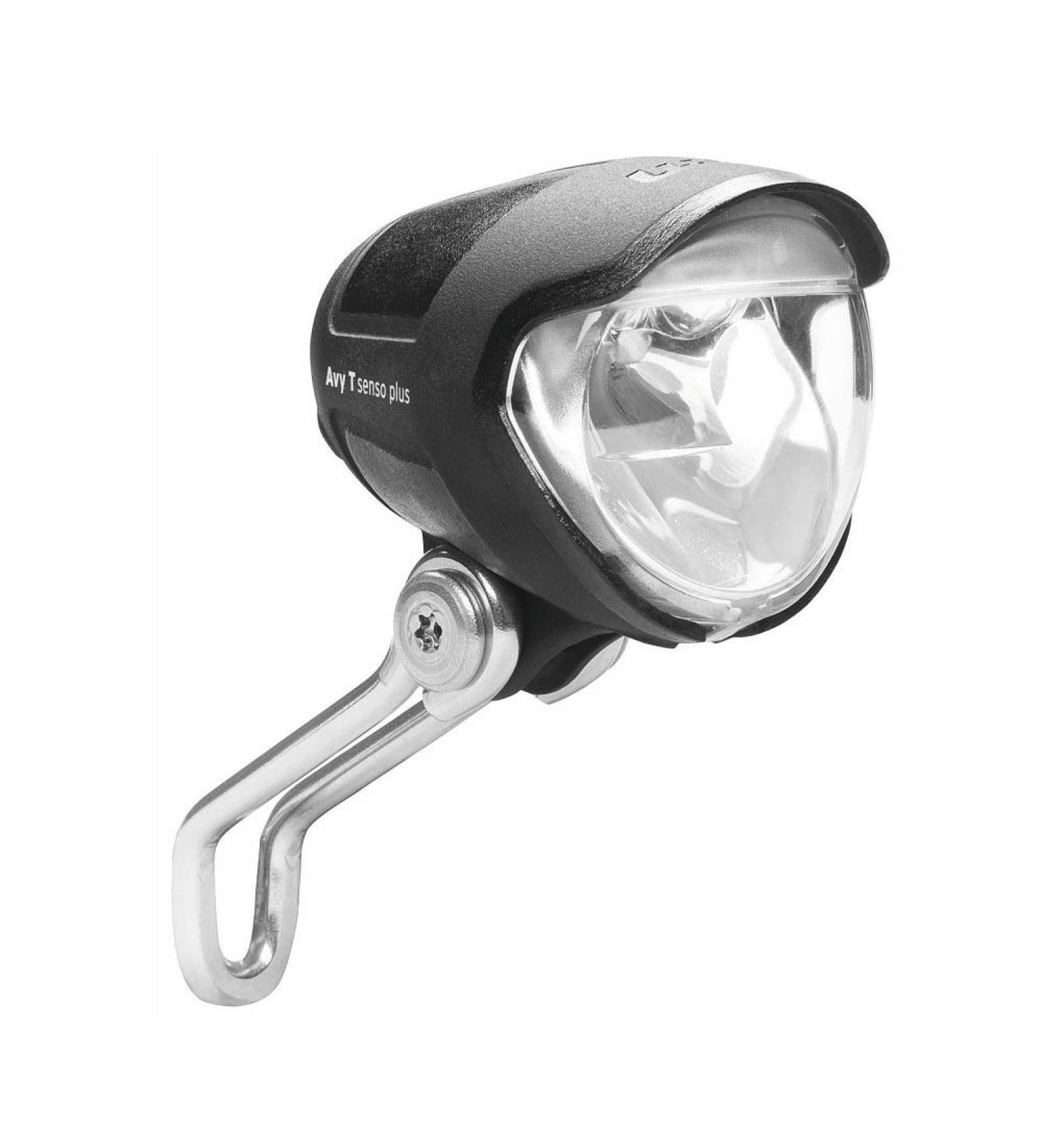 Busch & M ller LUMOTEC IQ Avy T Senso Plus Black LED Front Light - Premium Bicycle Lighting | International Shipping - Buy Online on GoSupps.com