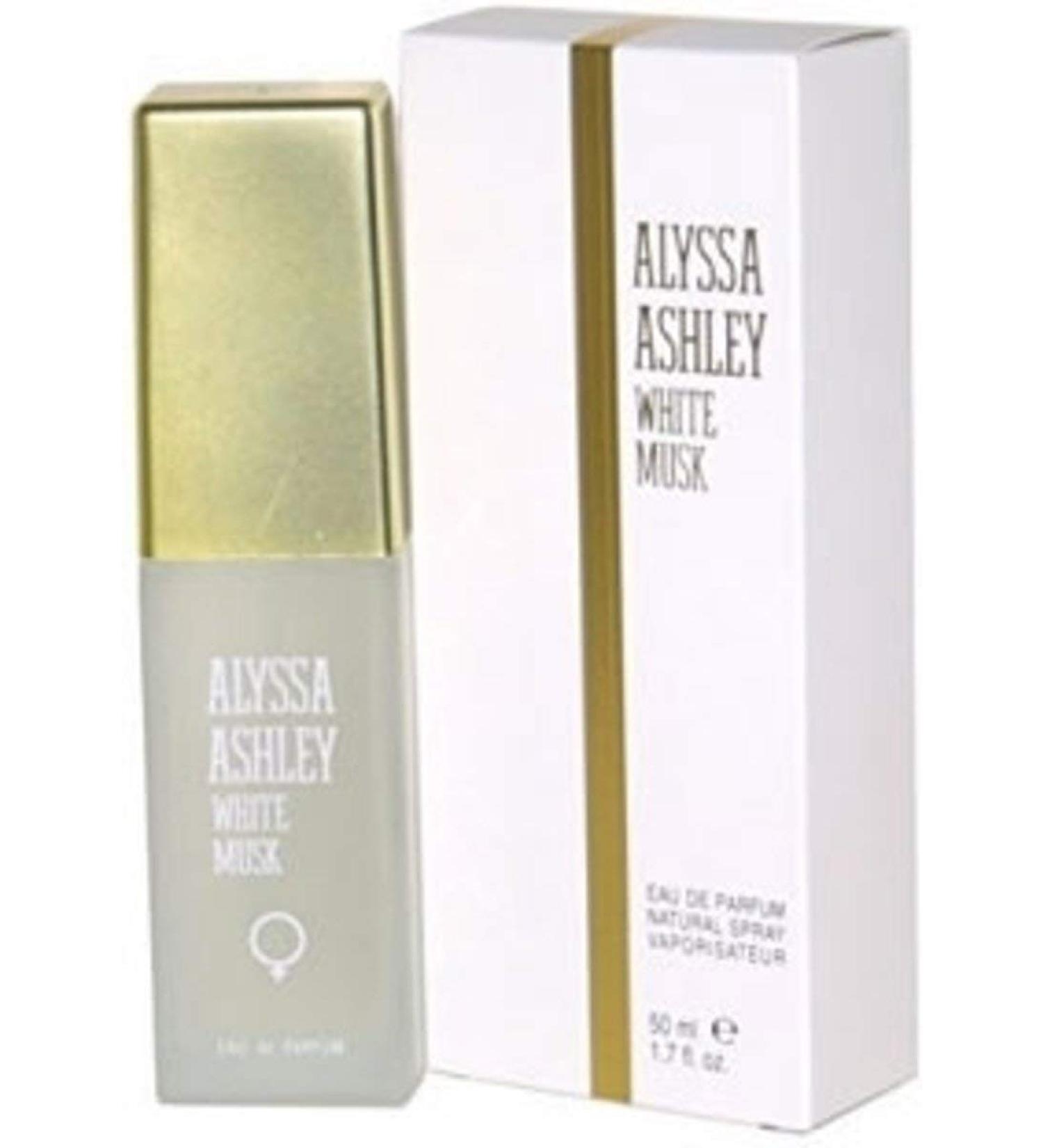 ALYSSA ASHLEY White Musk - Luxurious Perfumes for Women with Sicilian Bergamot and Ylang Ylang - Long Lasting Women Perfume - 1.7 oz EDP Spray